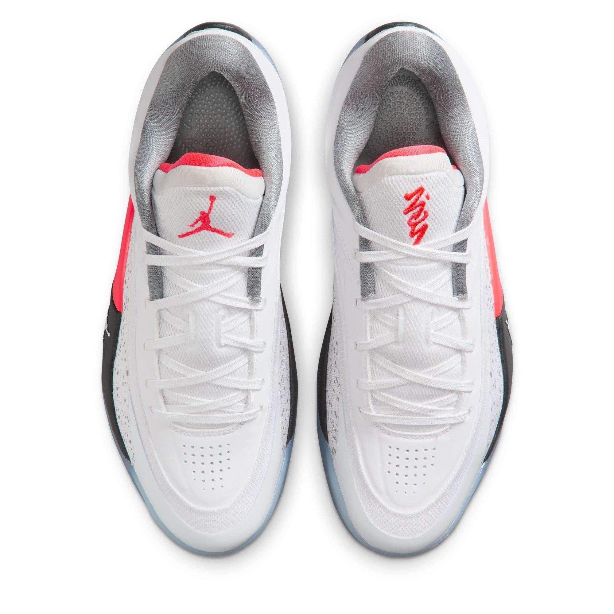 White/Red - Air Jordan - Men's Zion Basketball Trainers - 6