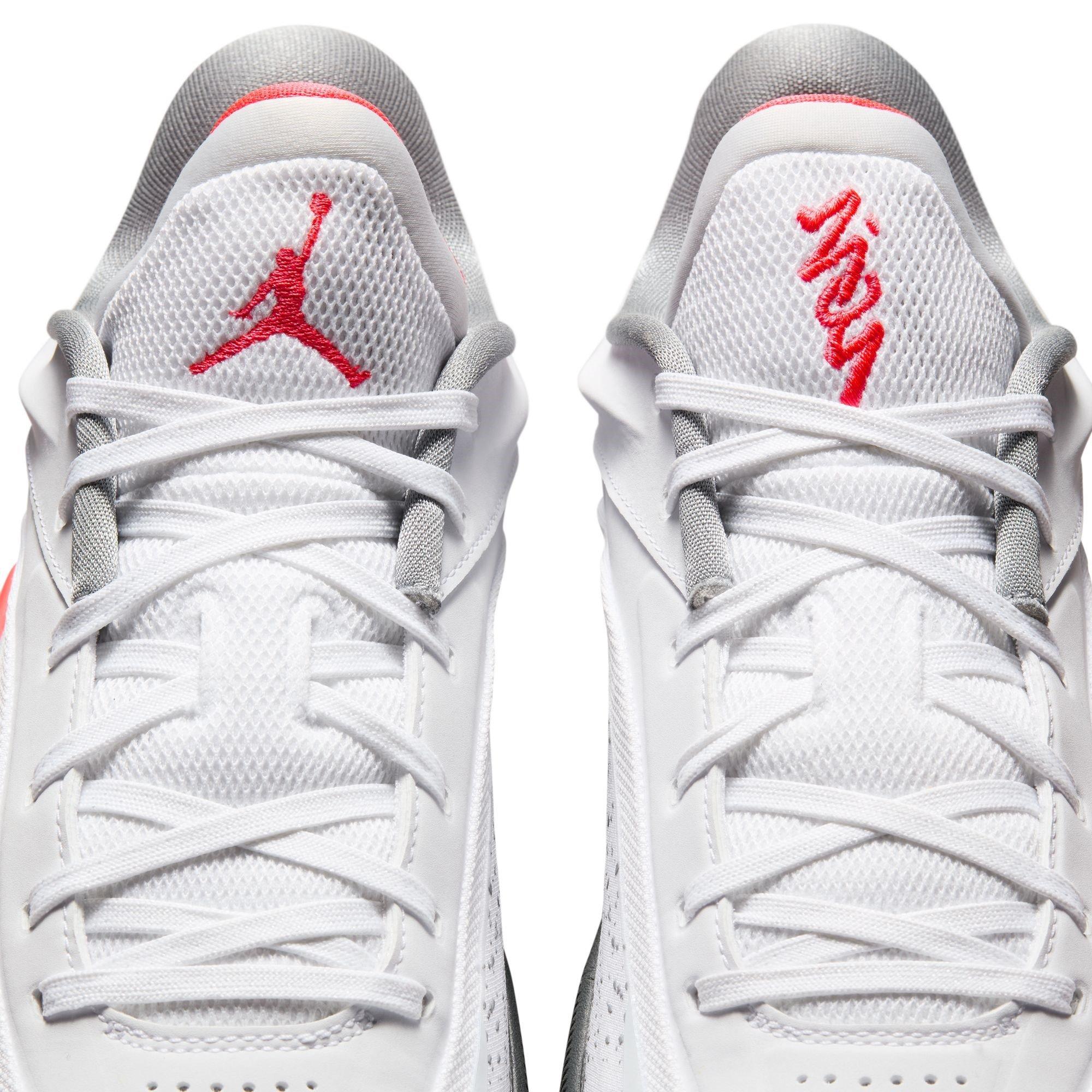 White/Red - Air Jordan - Men's Zion Basketball Trainers - 10