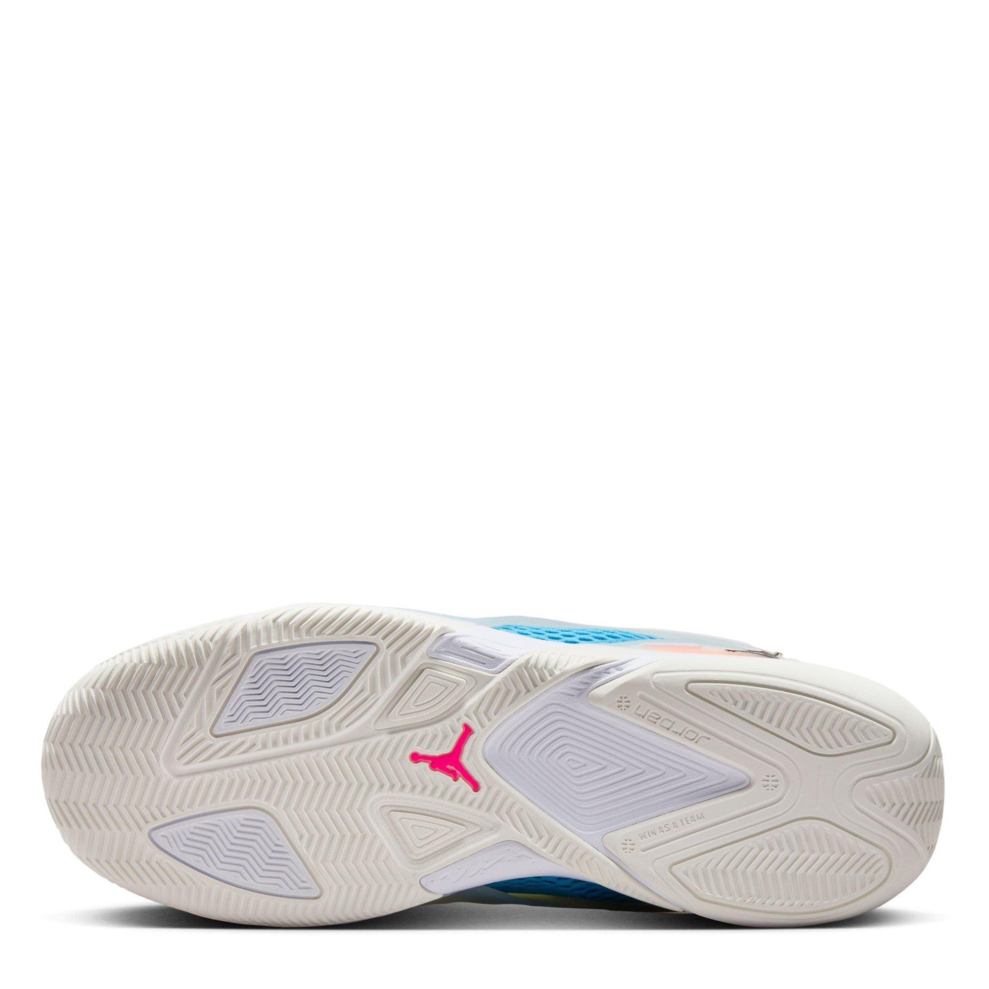 Sail/Black - Nike - Jordan Heir Basketball Trainers Adults - 3