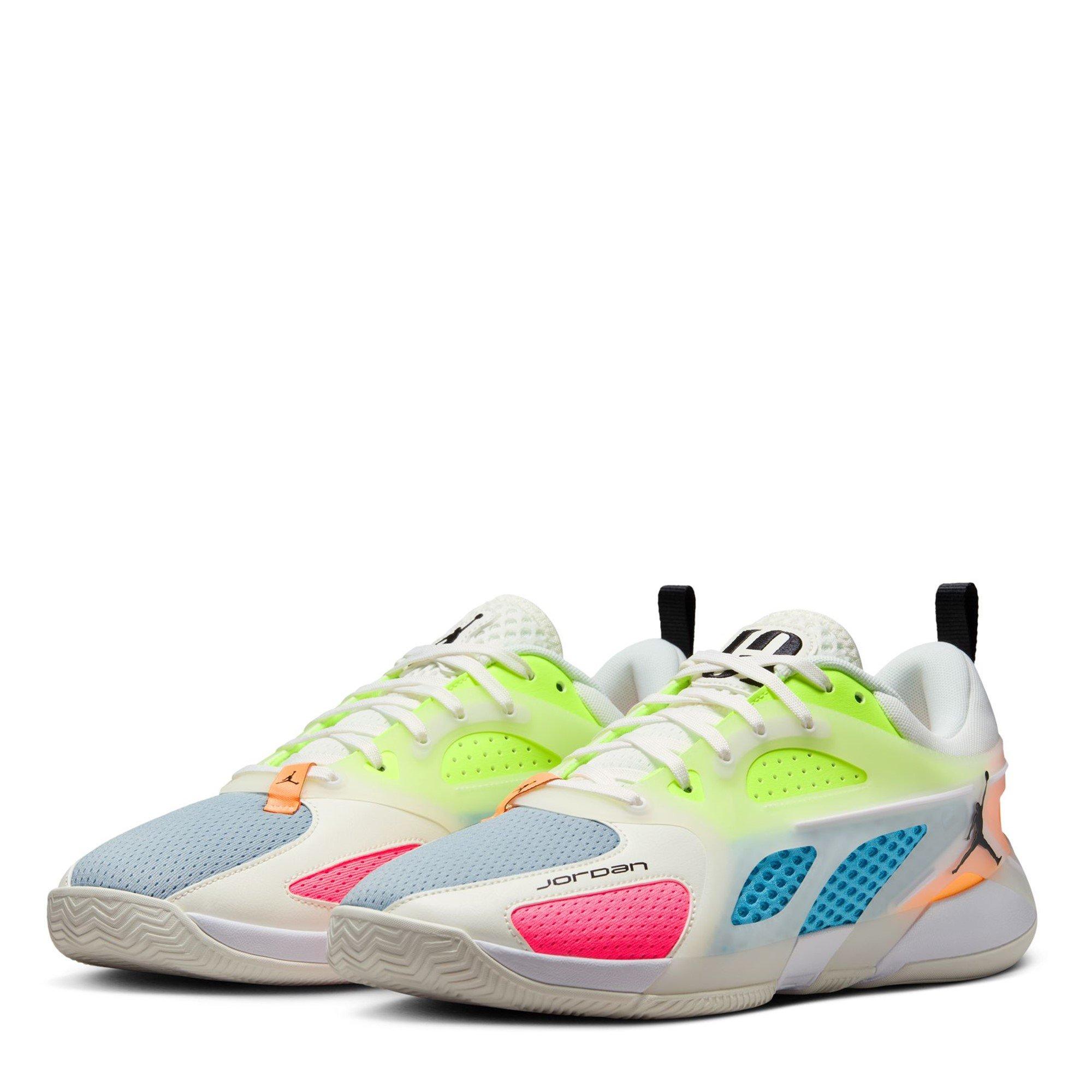 Sail/Black - Nike - Jordan Heir Basketball Trainers Adults - 4