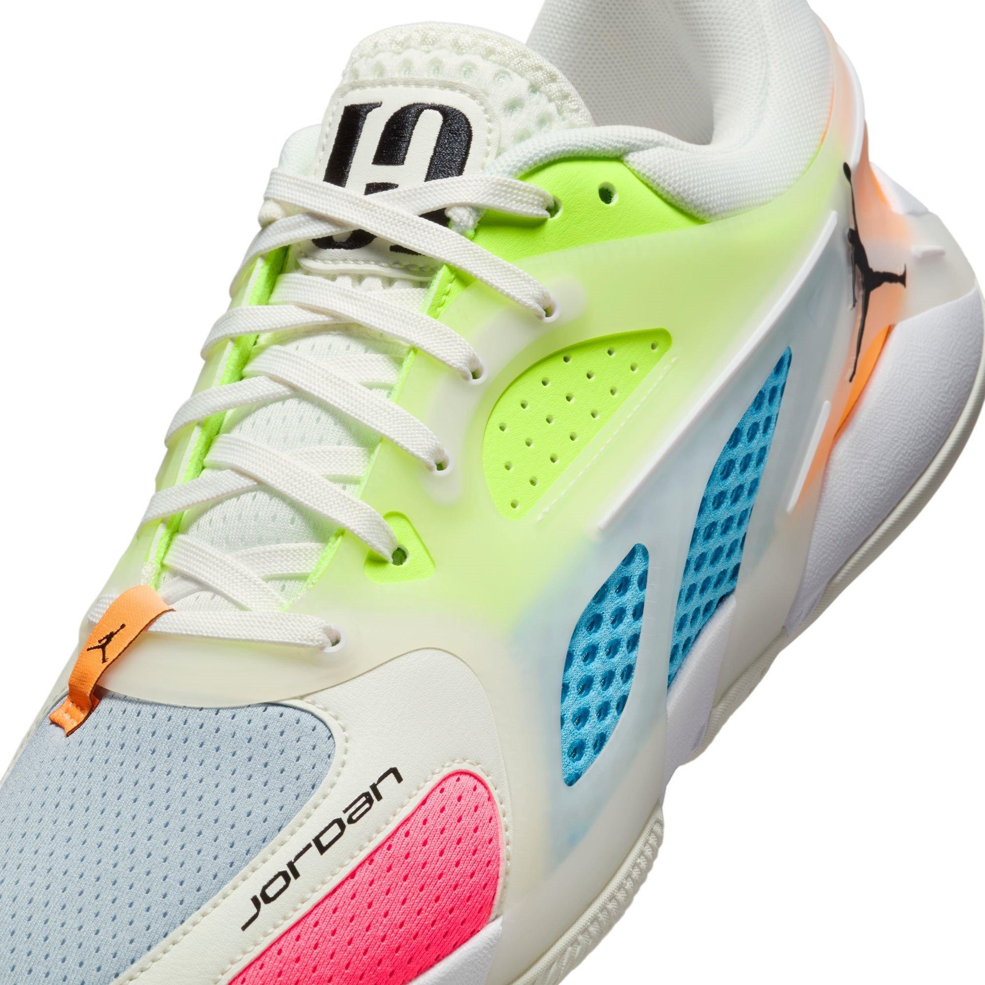 Sail/Black - Nike - Jordan Heir Basketball Trainers Adults - 7