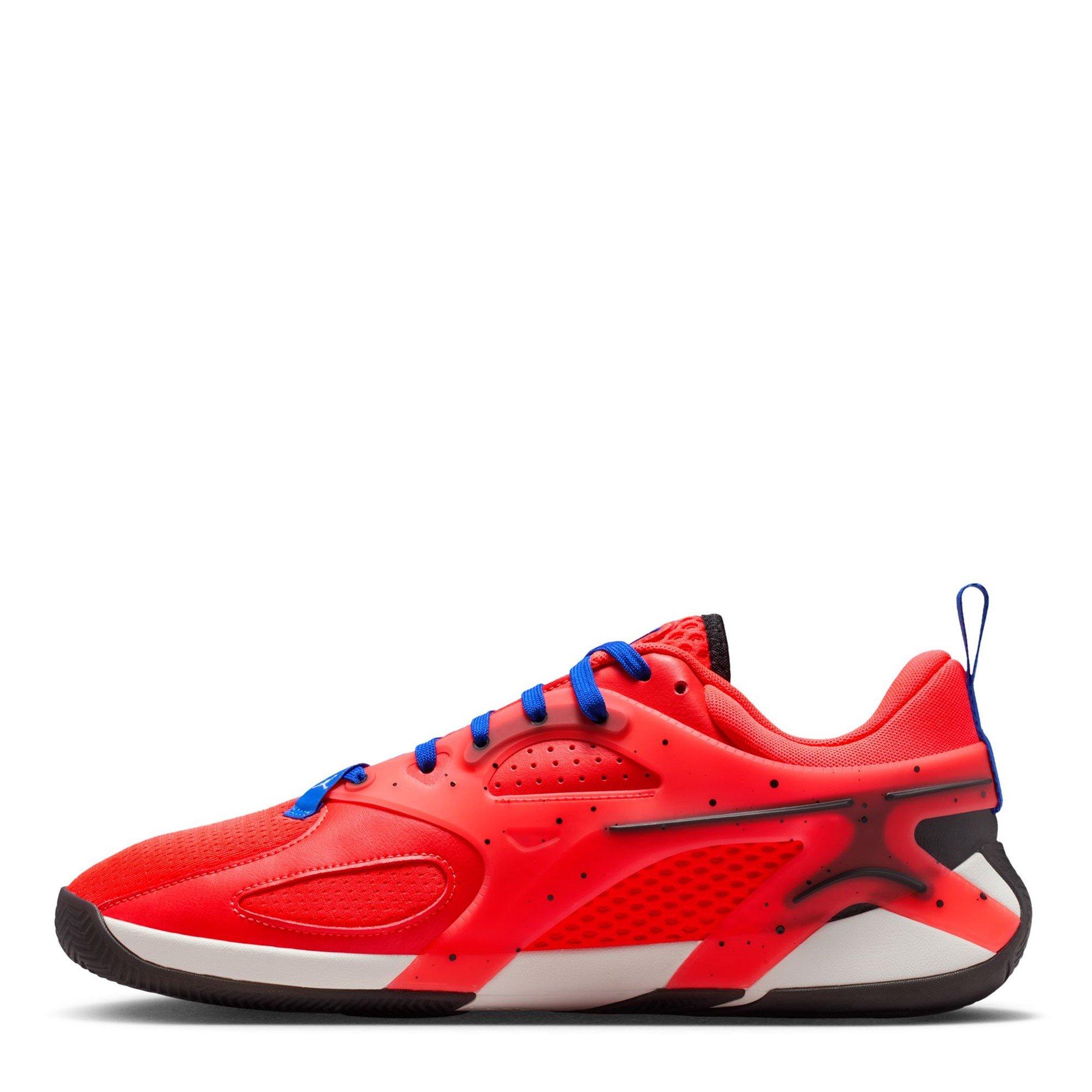 Red/Blue - Nike - Jordan Heir Basketball Trainers Adults - 2