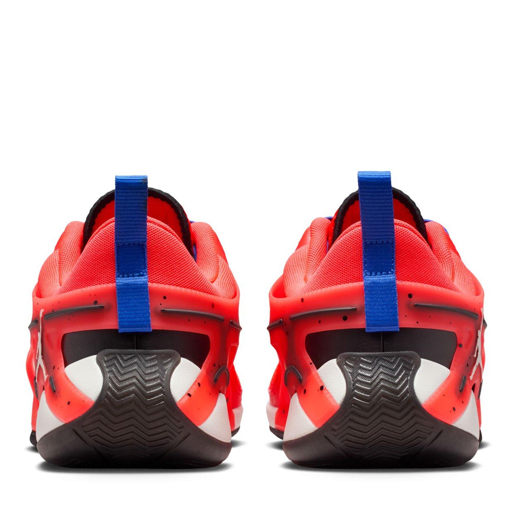 Red/Blue - Nike - Jordan Heir Basketball Trainers Adults - 5