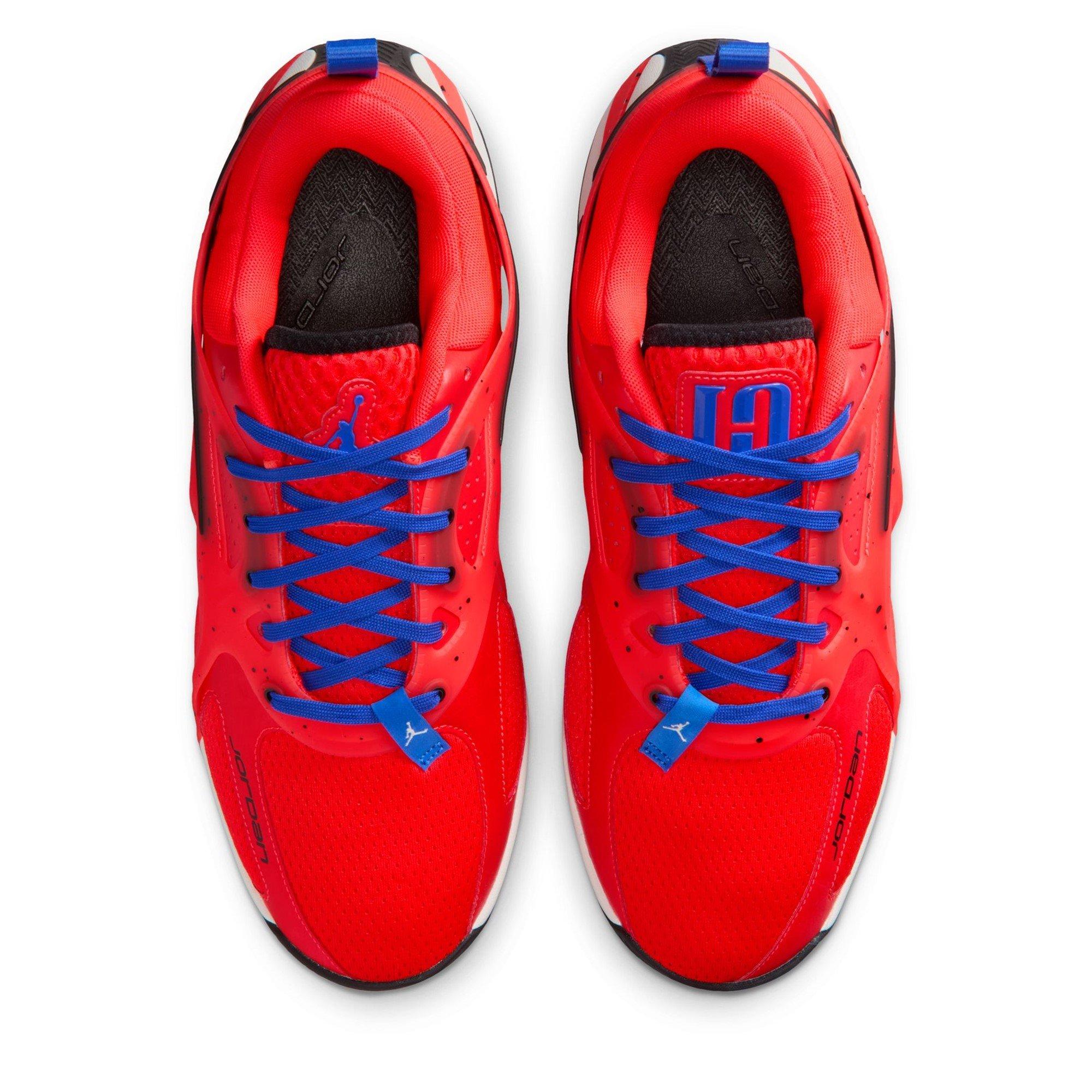 Red/Blue - Nike - Jordan Heir Basketball Trainers Adults - 6
