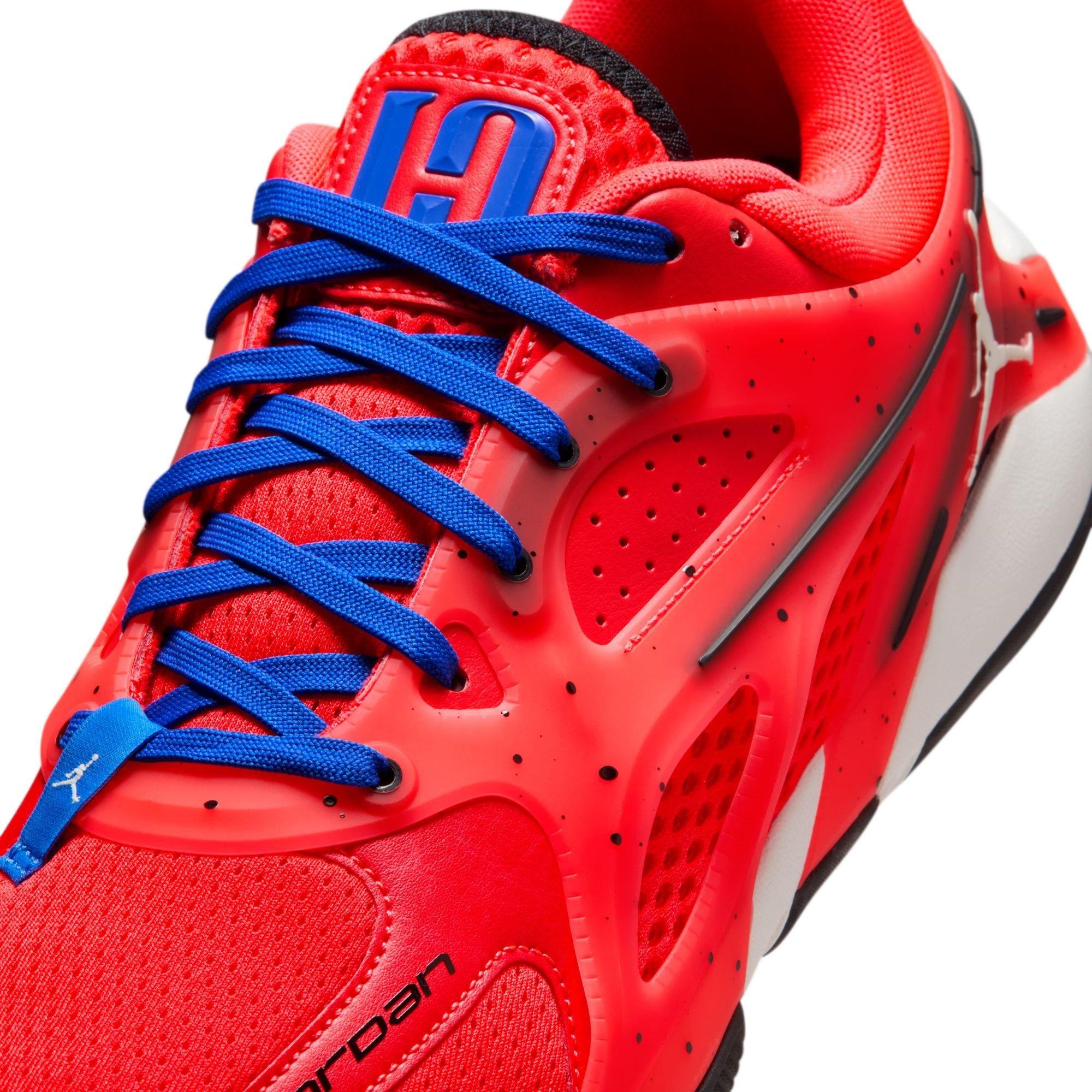 Red/Blue - Nike - Jordan Heir Basketball Trainers Adults - 8