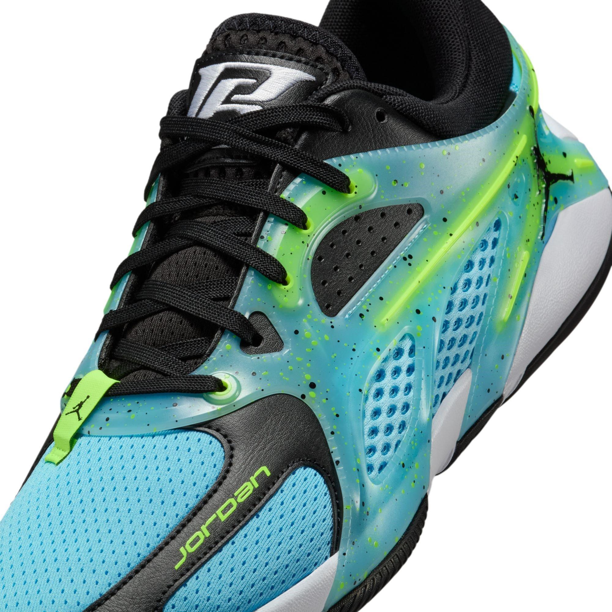 Blue/Black - Nike - Jordan Heir Basketball Trainers Adults - 7