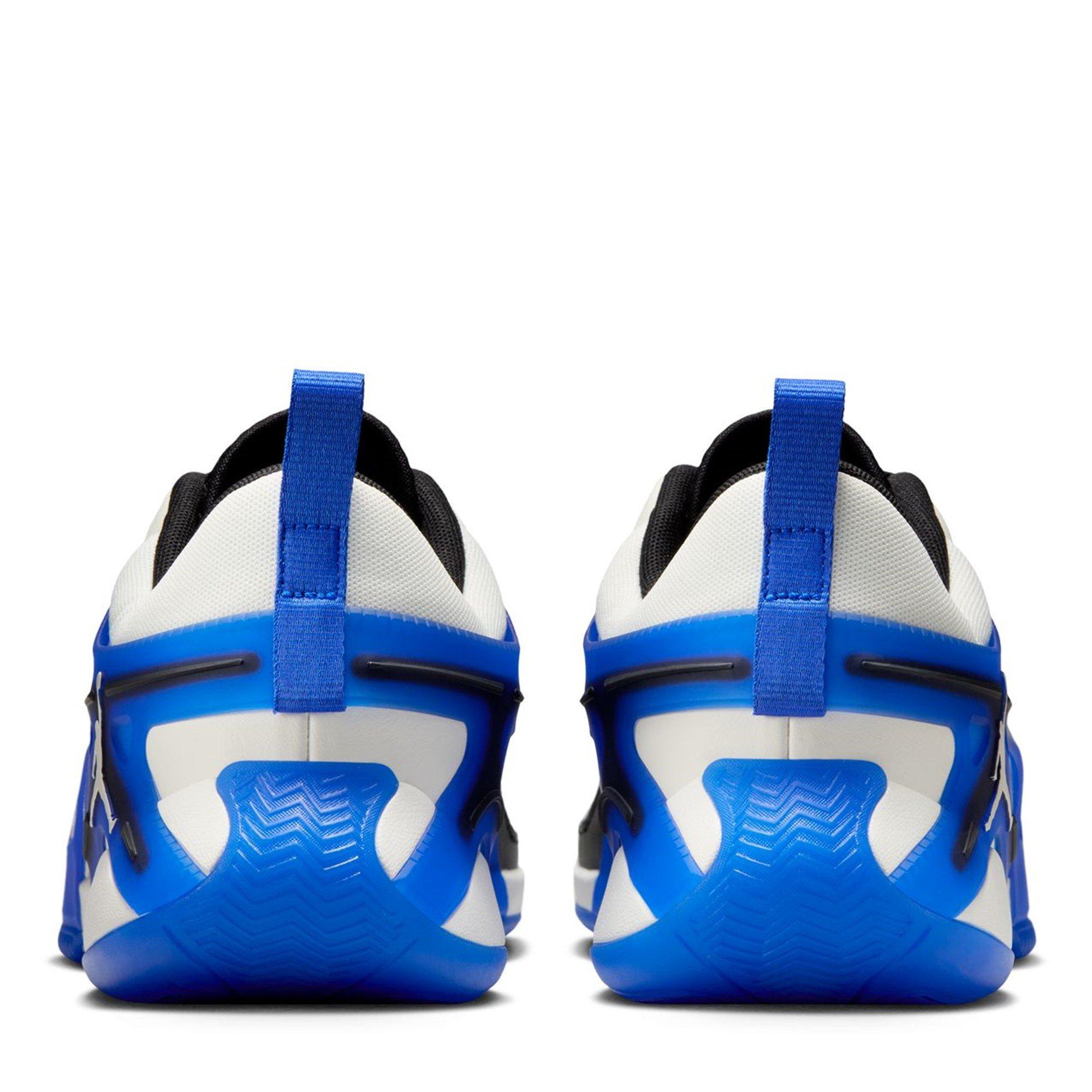 Sail/Blue - Nike - Jordan Heir Basketball Trainers Adults - 5