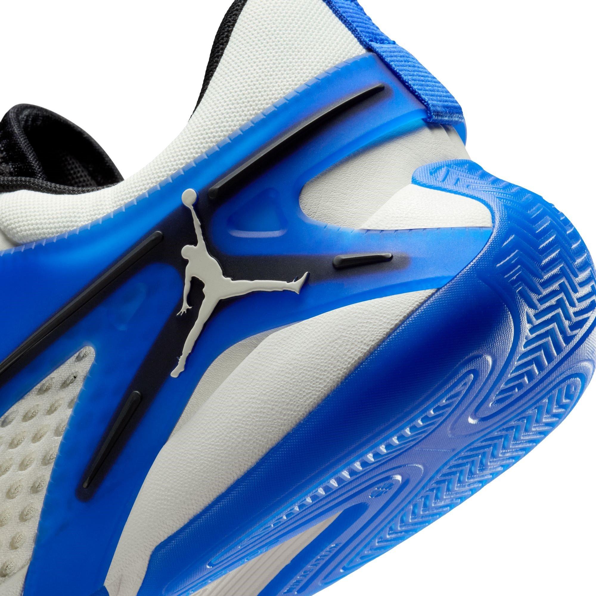 Sail/Blue - Nike - Jordan Heir Basketball Trainers Adults - 8