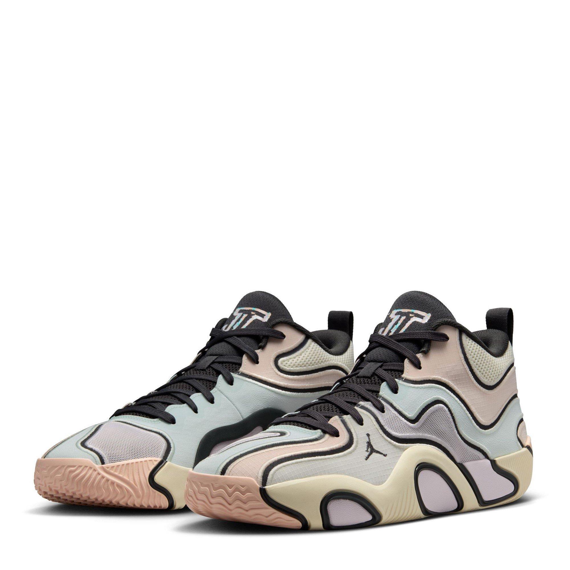 Anthracite/Pale - Air Jordan - Men's TATUM Basketball Trainers - 4