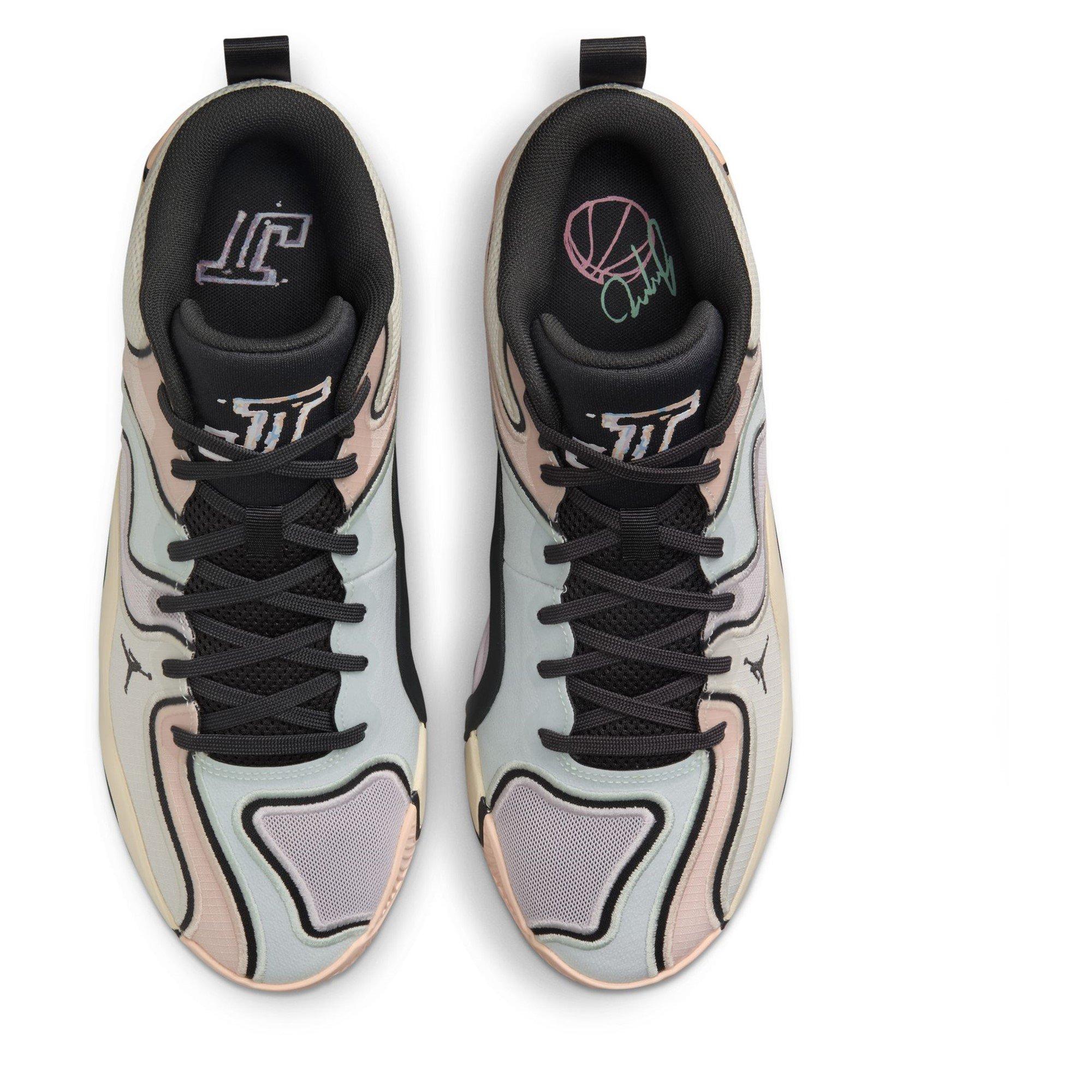 Anthracite/Pale - Air Jordan - Men's TATUM Basketball Trainers - 6