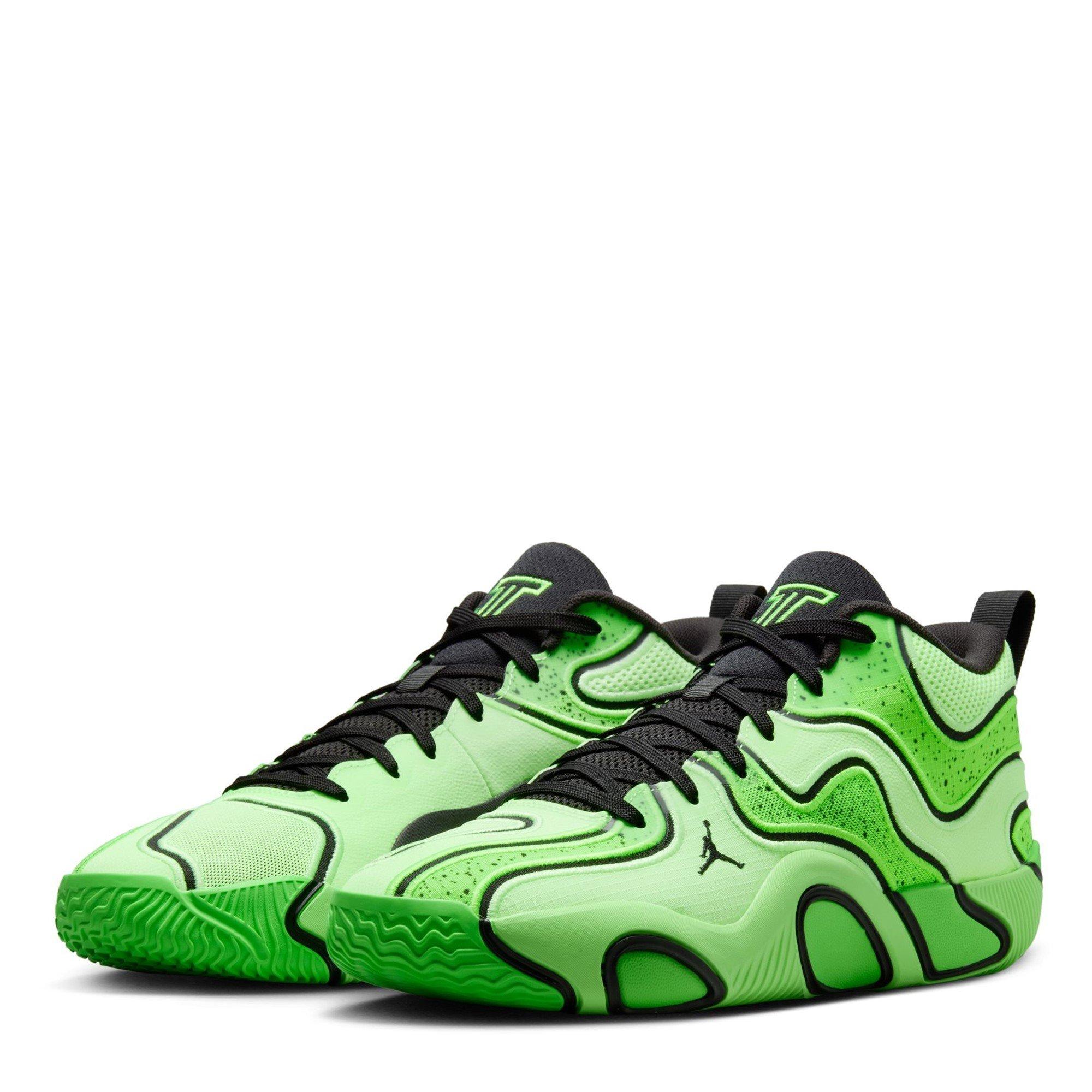 Verde/Dourado - Air Jordan - Men's TATUM Basketball Trainers - 4