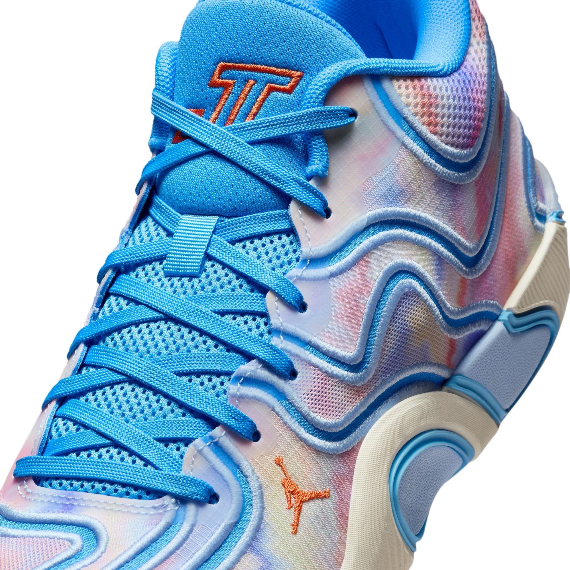 Blau/Elfenbein - Air Jordan - Men's TATUM Basketball Trainers - 8