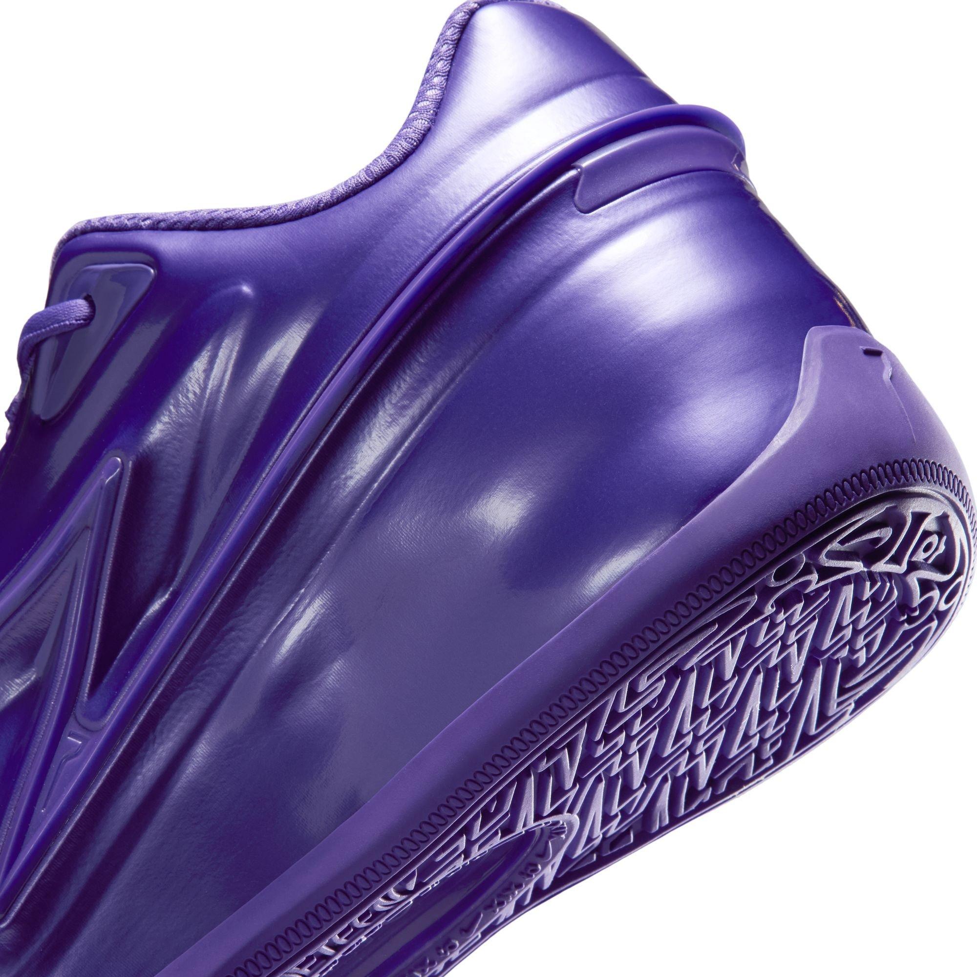 Paars/Goud - Nike - KD 19 Purple Stuff Mens Basketball Trainers - 8