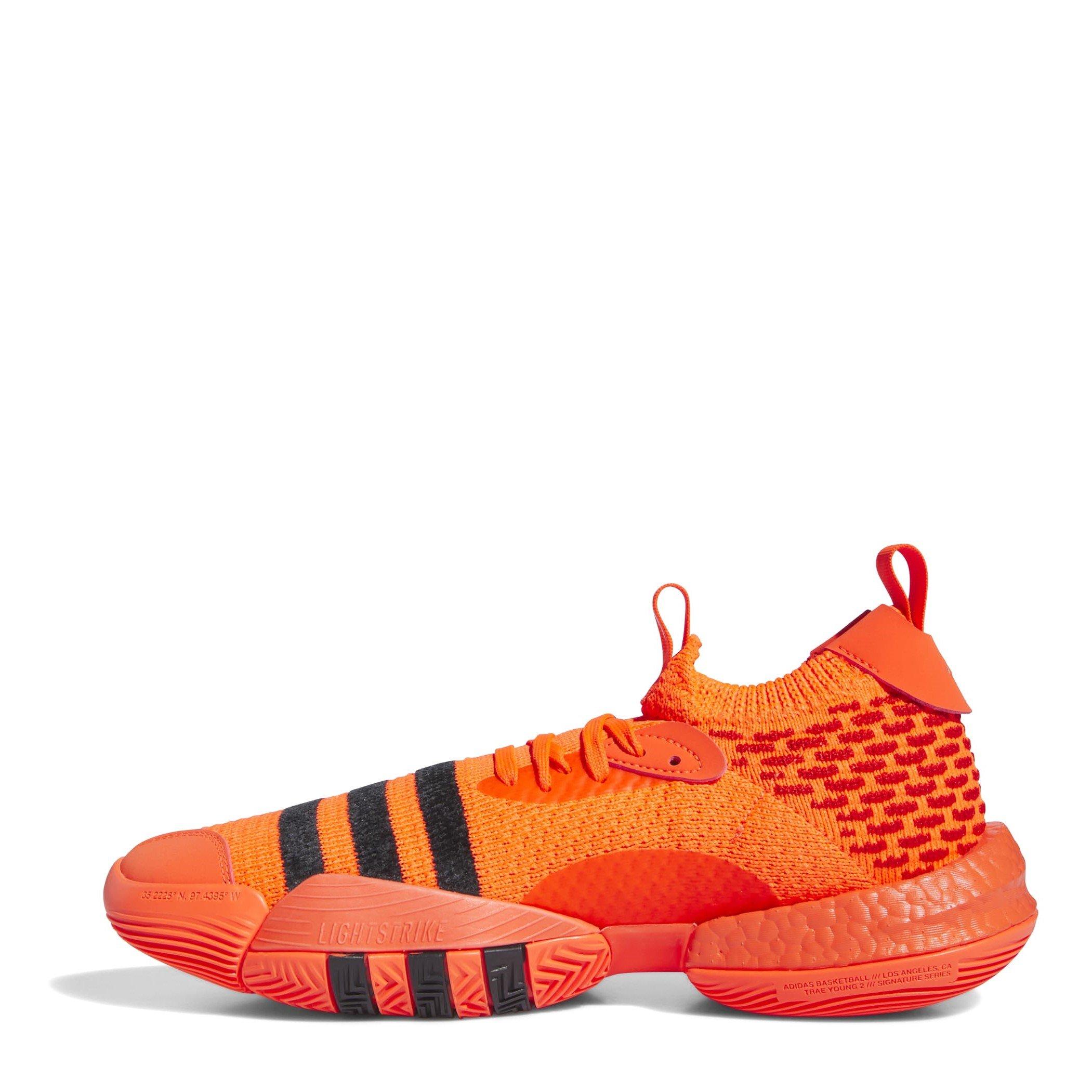 Rød/Rød - adidas - Trae Young 2 Basketball Trainers Mens - 2