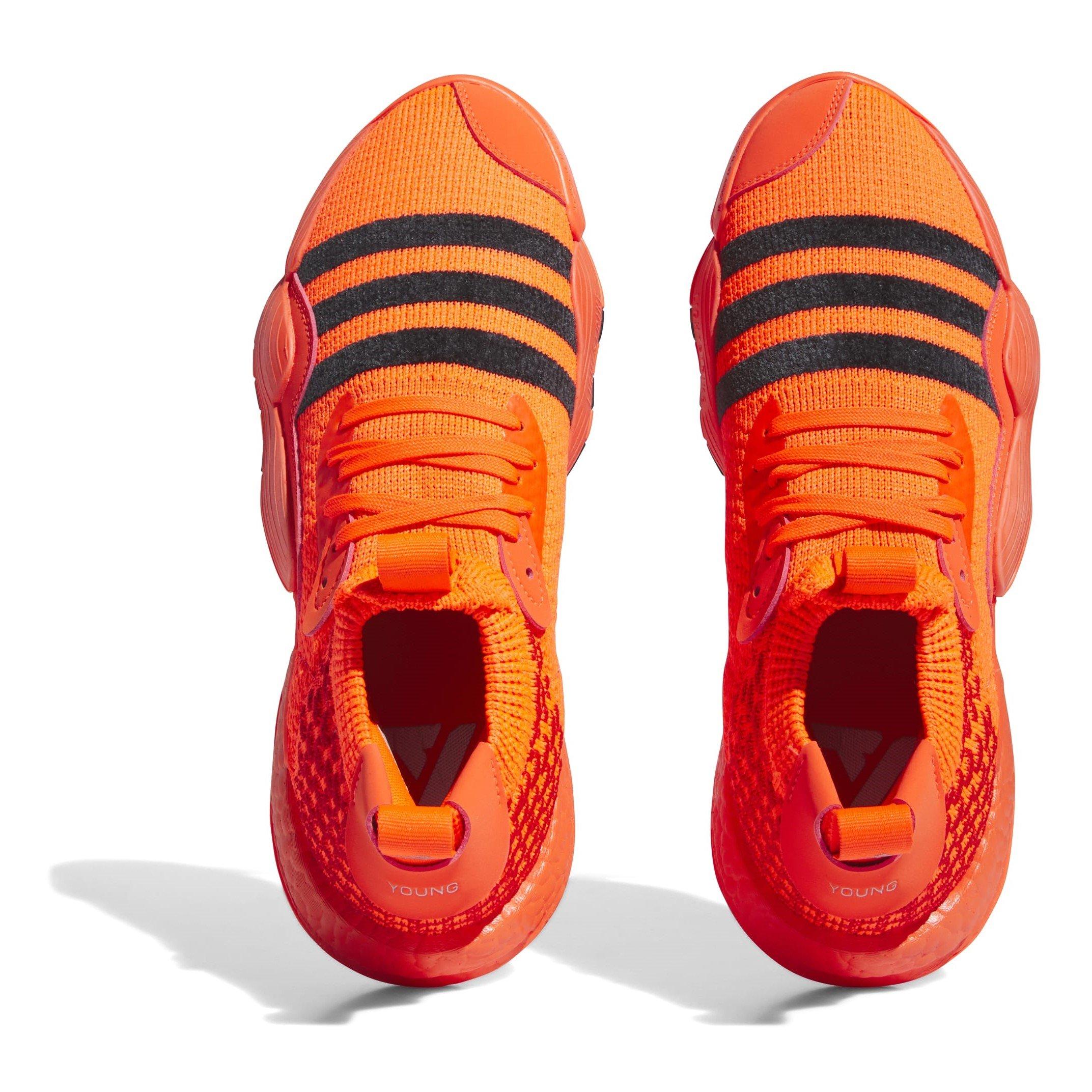 Rød/Rød - adidas - Trae Young 2 Basketball Trainers Mens - 5