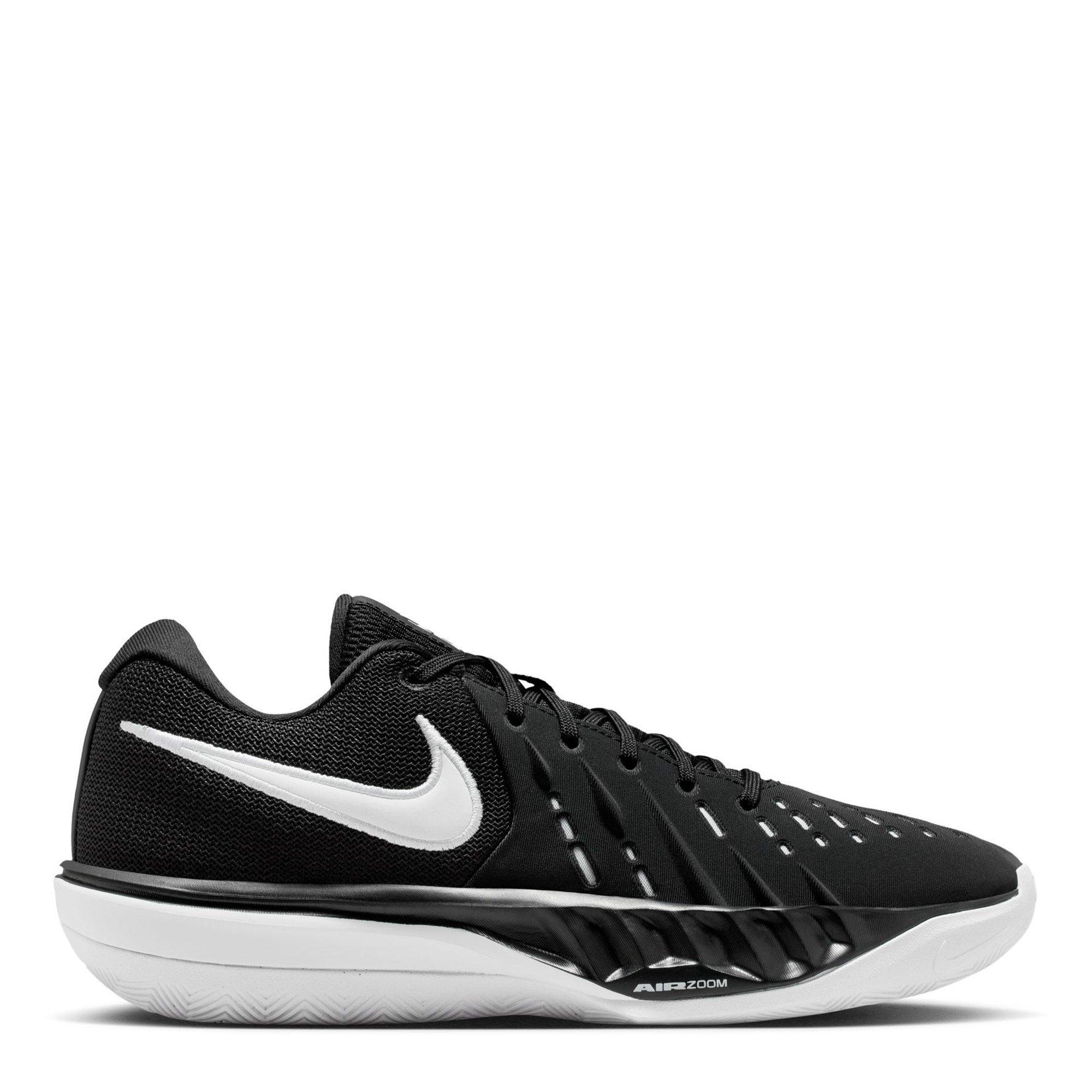 Nike Men's Basketball Trainers - Black/White - 8 (42.5)