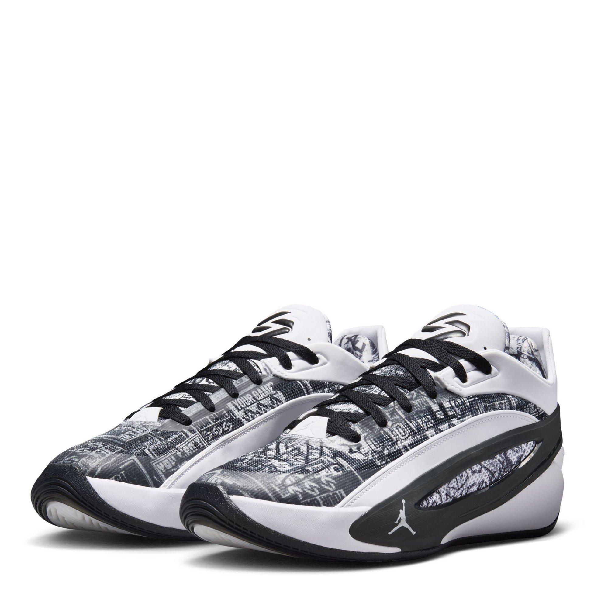 White/Black - Air Jordan - Men's Basketball Trainers - 5