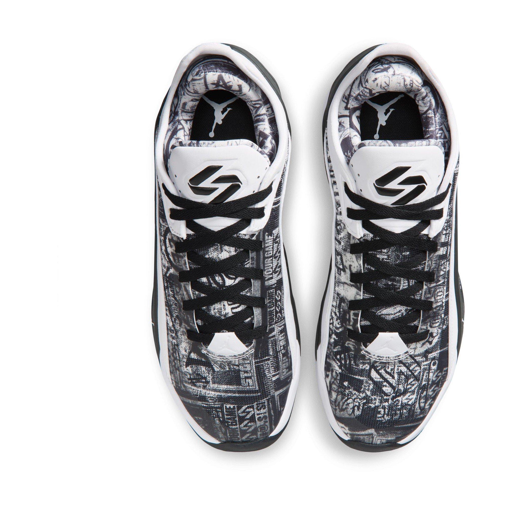 White/Black - Air Jordan - Men's Basketball Trainers - 7