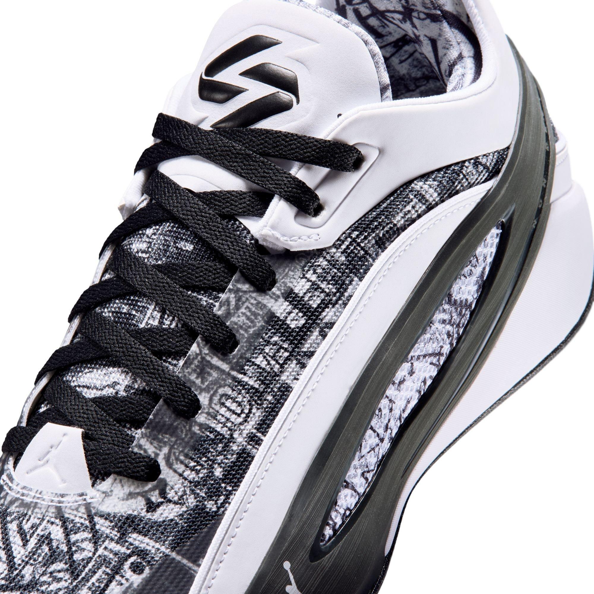 White/Black - Air Jordan - Men's Basketball Trainers - 8