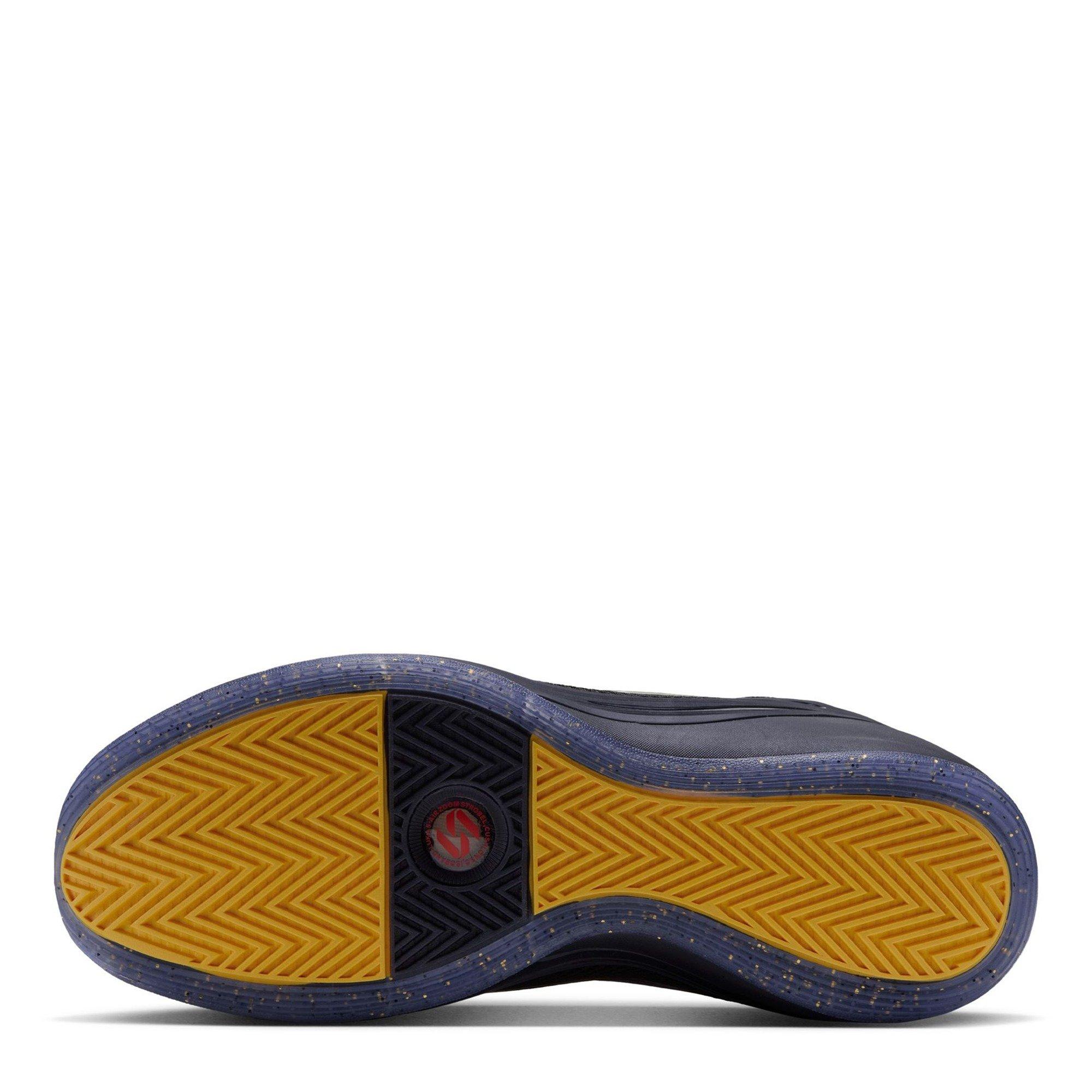 Blk/Purp/Yellow - Air Jordan - Men's Basketball Trainers - 3
