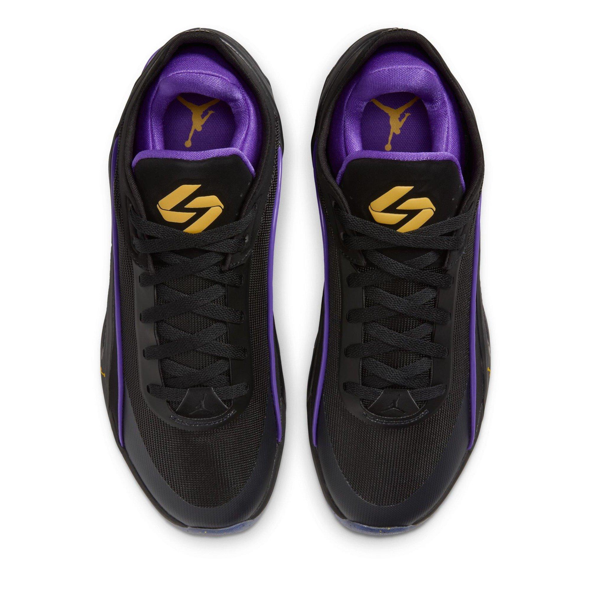 Blk/Purp/Yellow - Air Jordan - Men's Basketball Trainers - 6