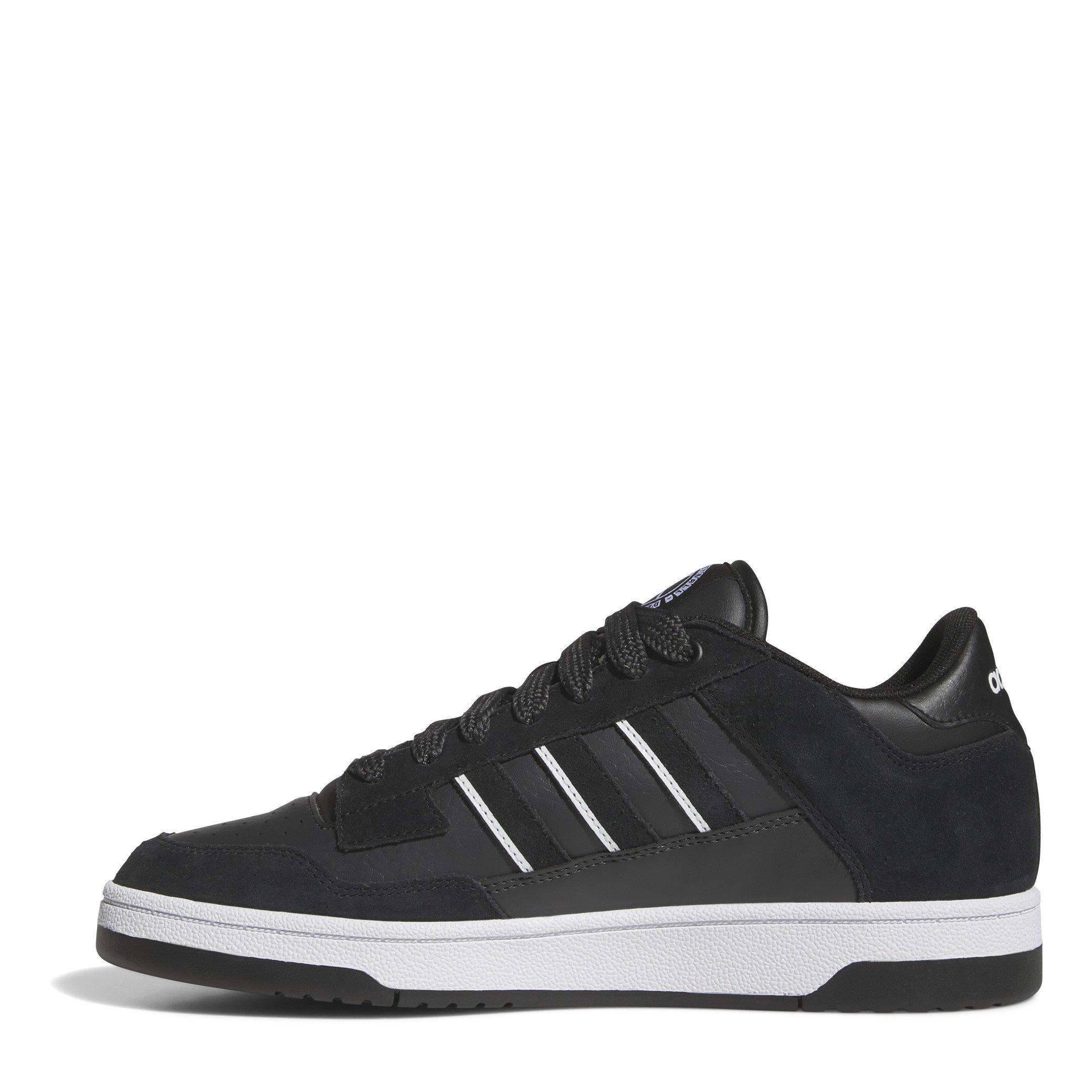 Black/Carbon - adidas - Rapid Court Low-Top Trainers Mens - 2
