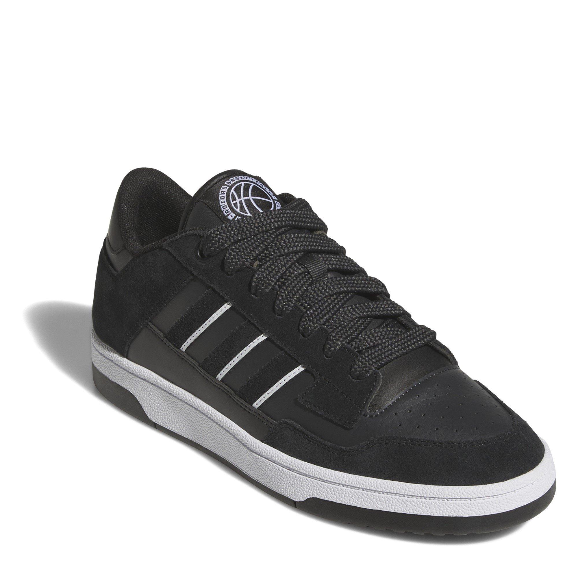Black/Carbon - adidas - Rapid Court Low-Top Trainers Mens - 3