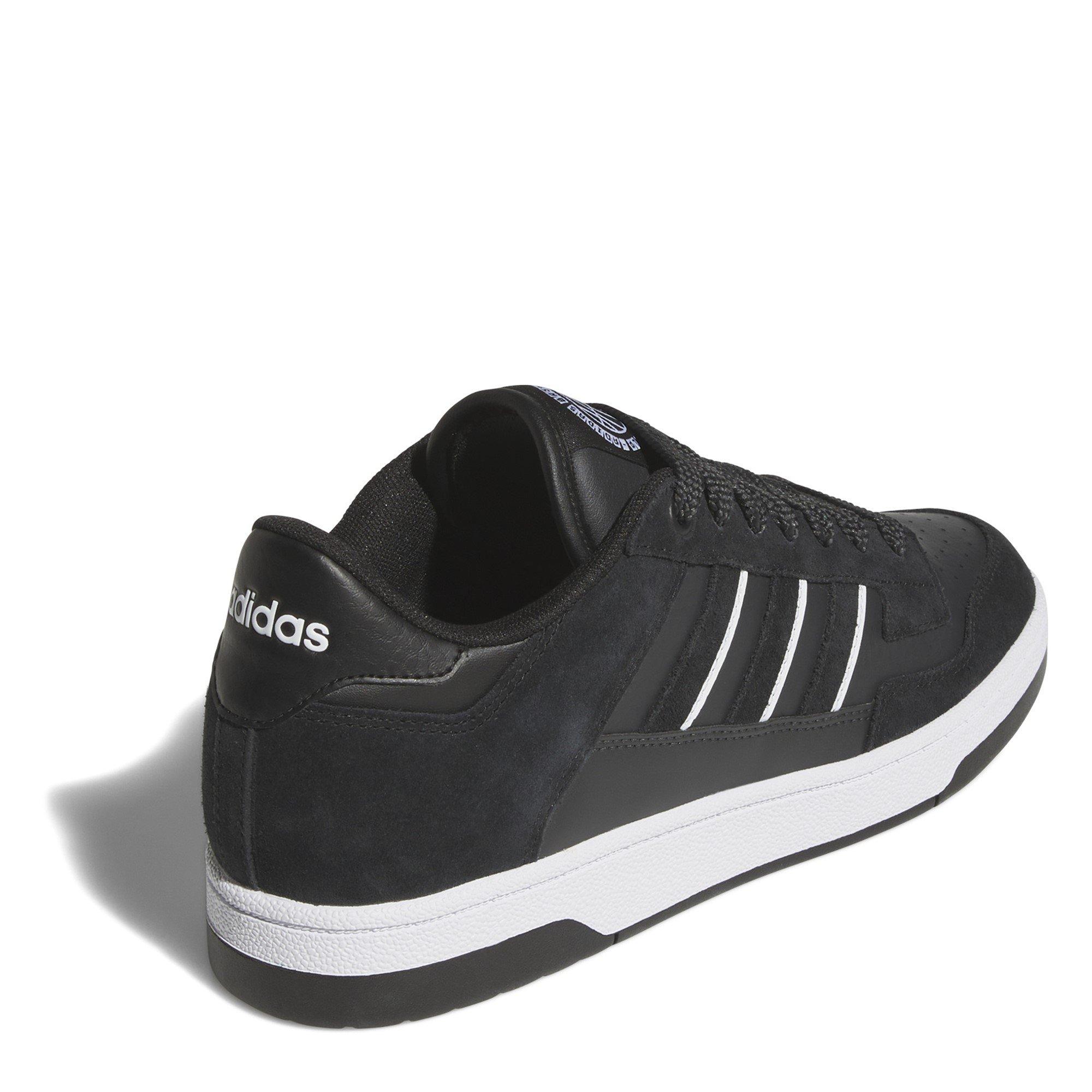 Black/Carbon - adidas - Rapid Court Low-Top Trainers Mens - 4