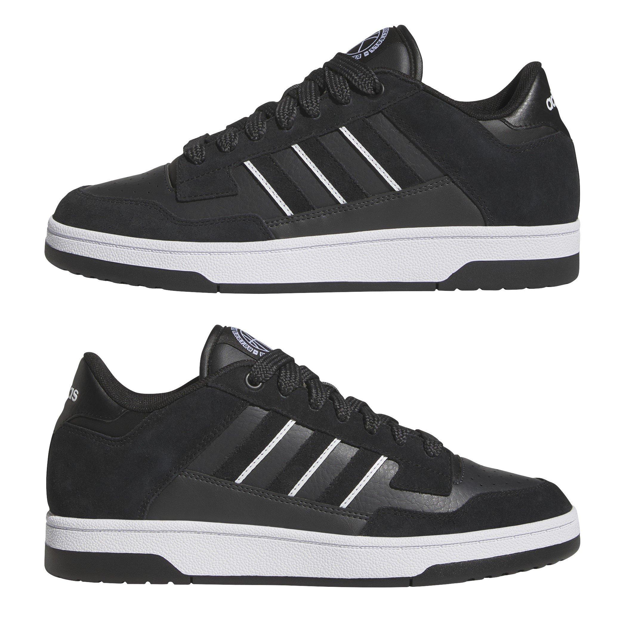 Black/Carbon - adidas - Rapid Court Low-Top Trainers Mens - 9