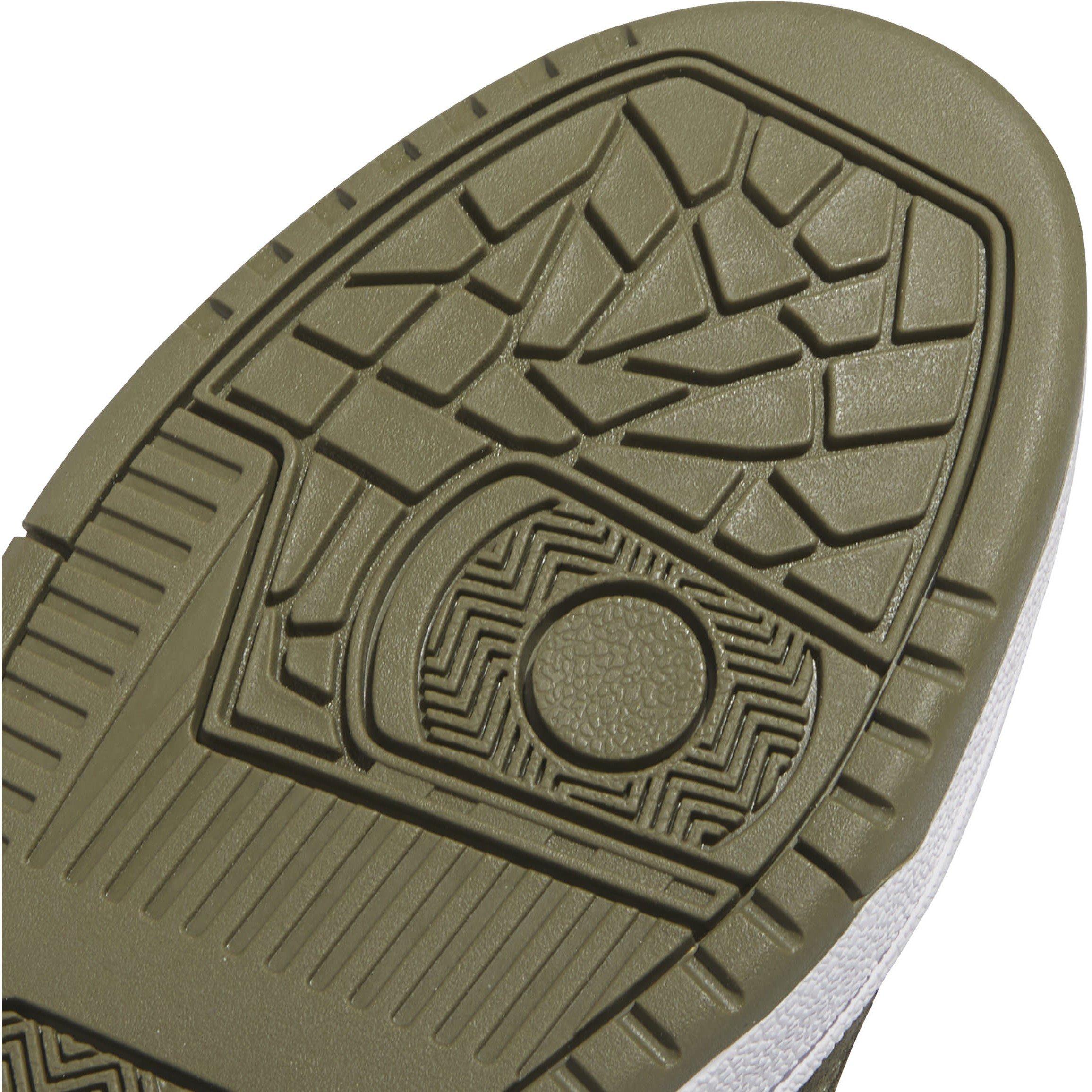 Olijf/Wit - adidas - Rapid Court Low-Top Trainers Mens - 8