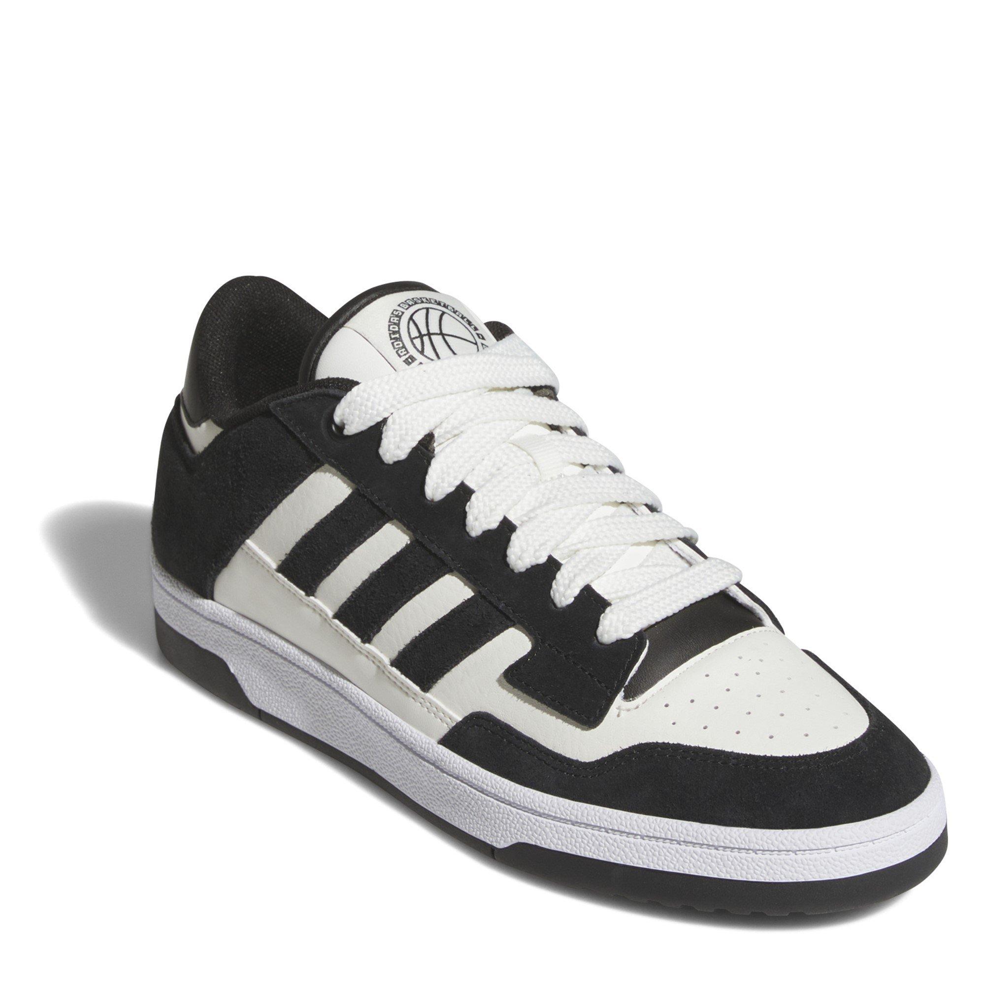 Black/White - adidas - Rapid Court Low-Top Trainers Mens - 3