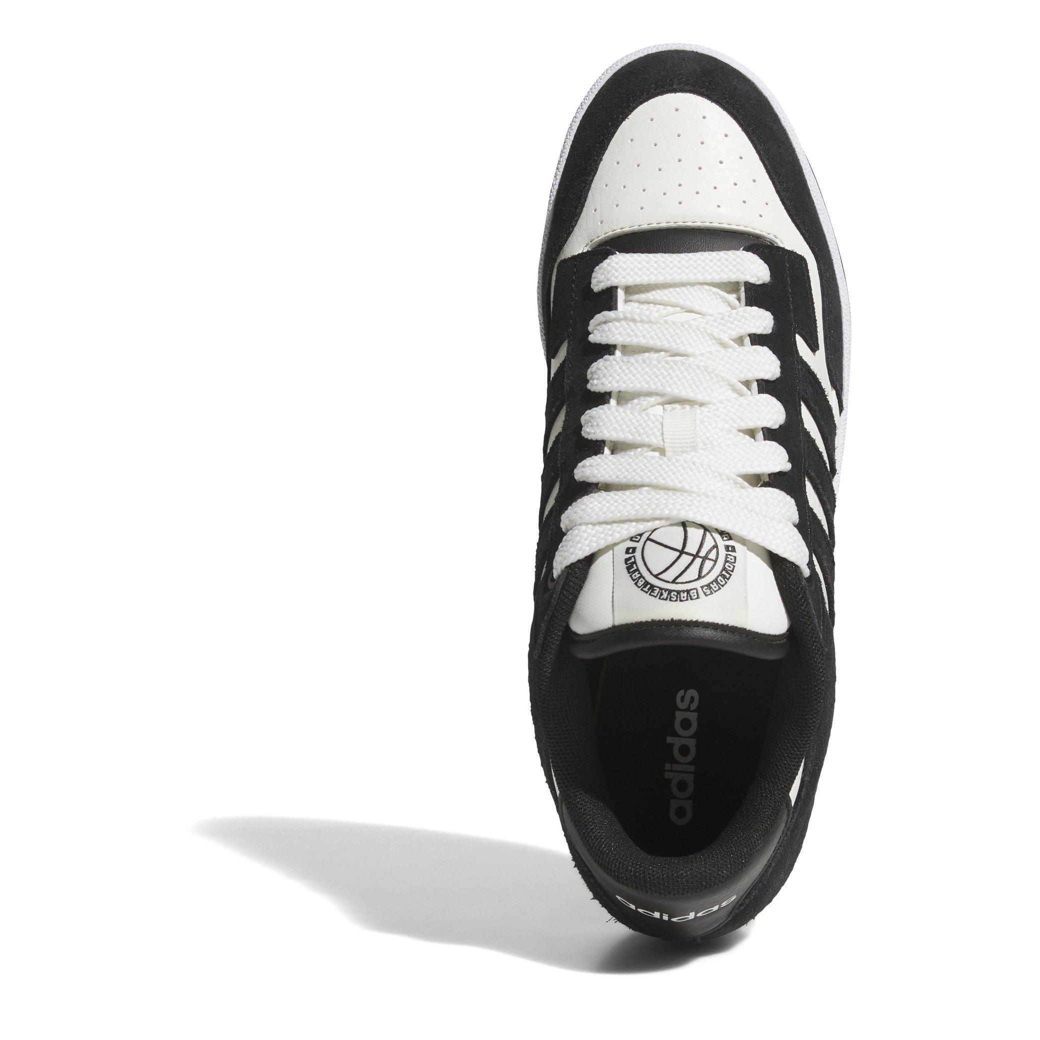 Black/White - adidas - Rapid Court Low-Top Trainers Mens - 5