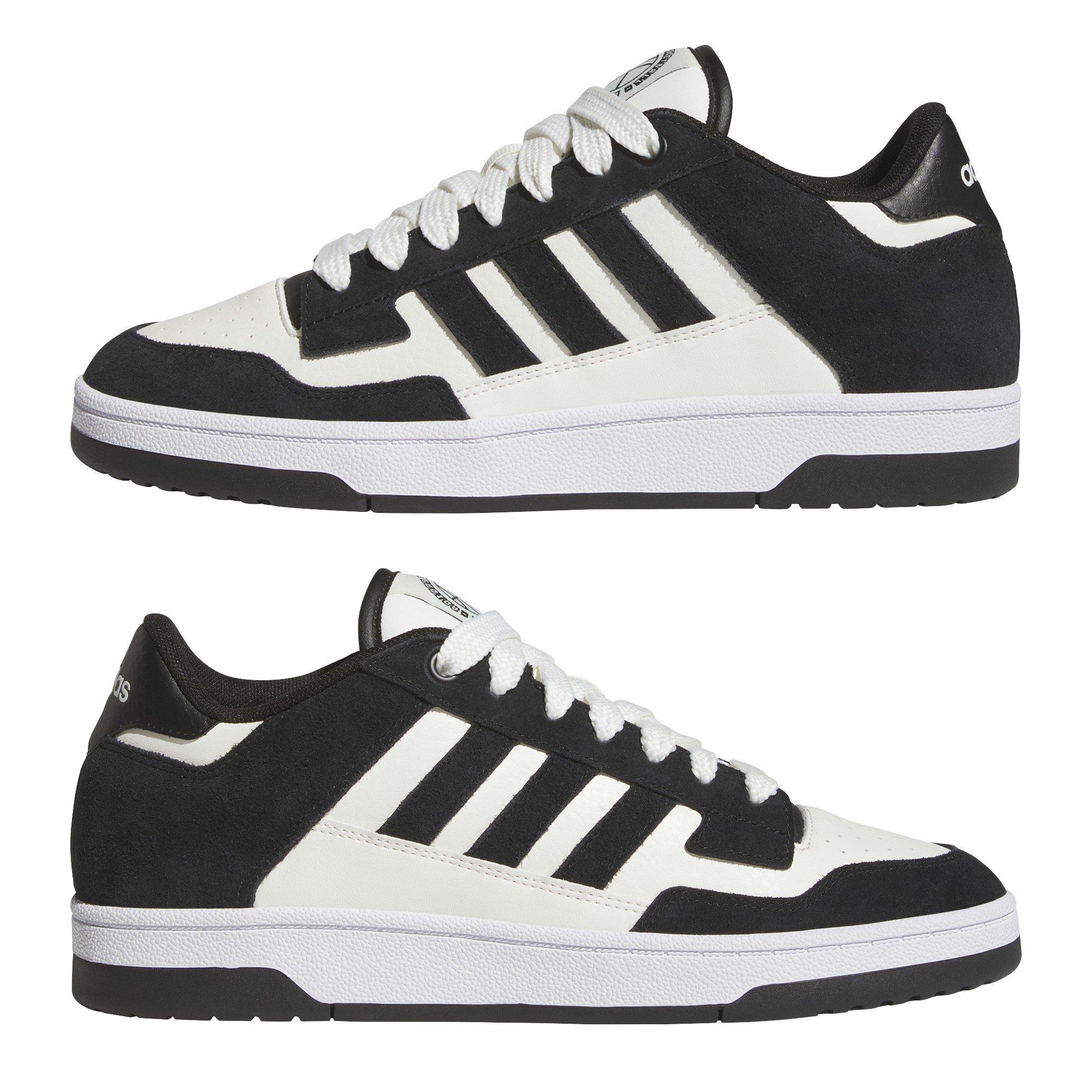 Black/White - adidas - Rapid Court Low-Top Trainers Mens - 9