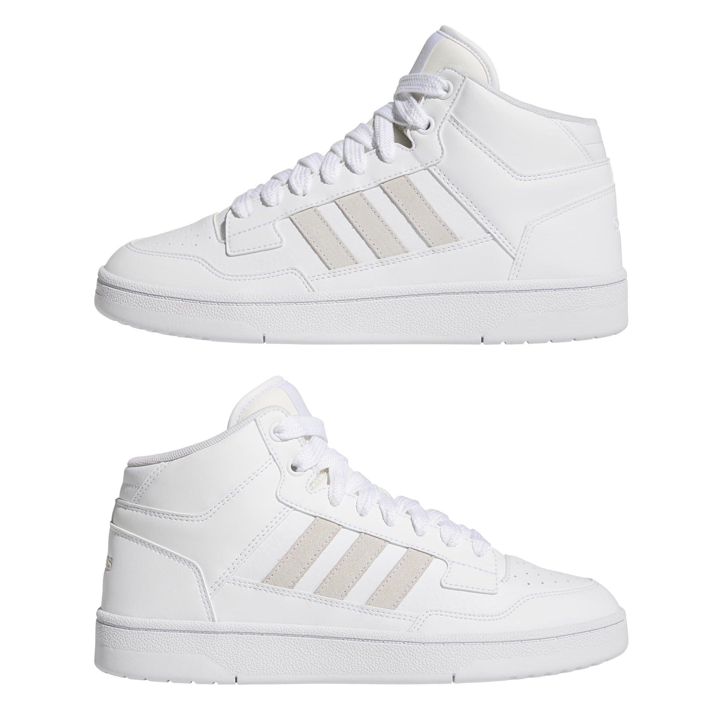 Triple Hvid - adidas - Rapid Court Mid High-Top Trainers Mens - 9