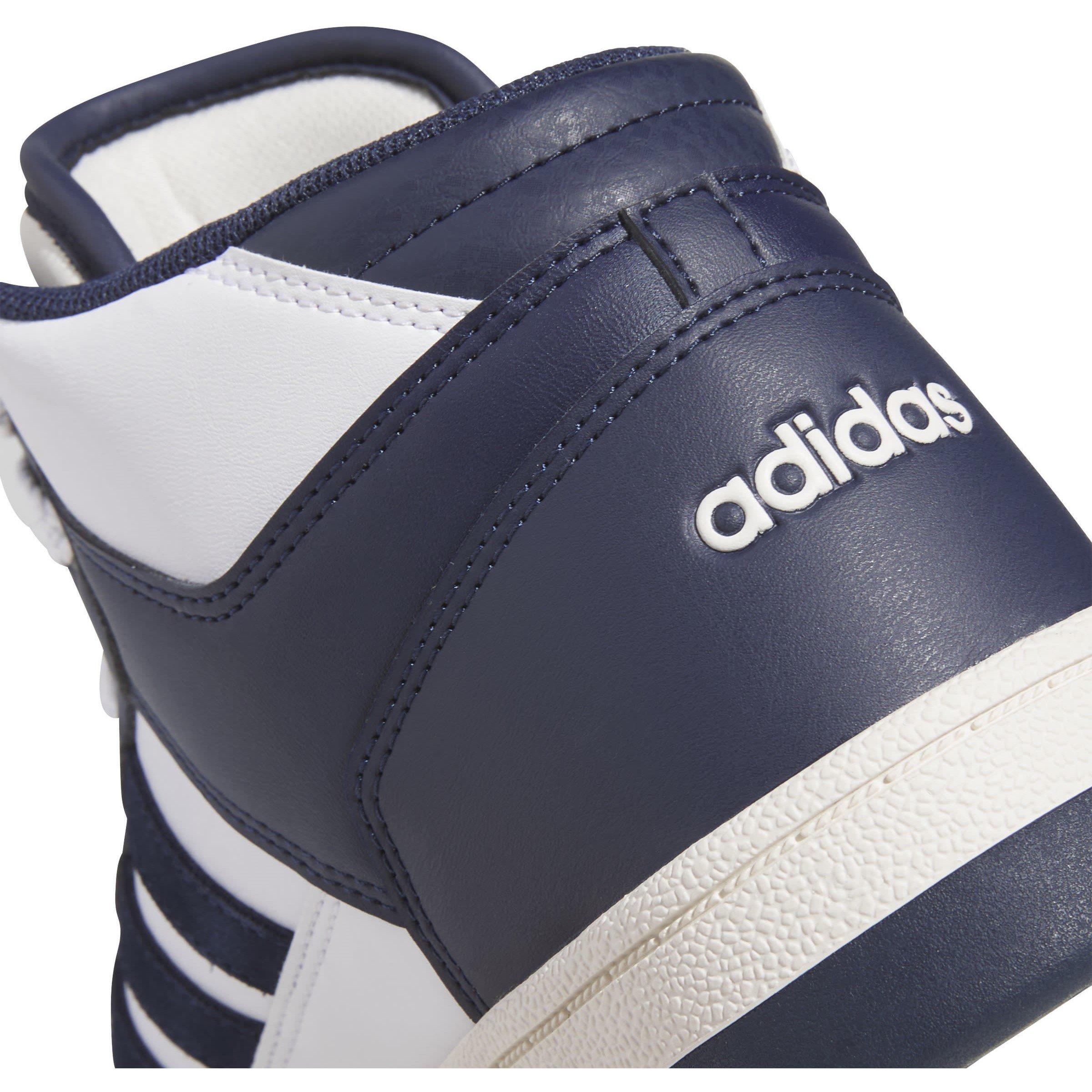 Navy/White - adidas - Rapid Court Mid High-Top Trainers Mens - 8