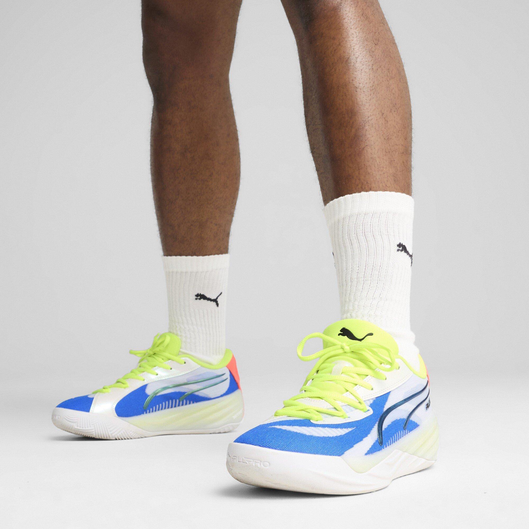 Puma White-Ye - Puma - Men's All-Pro Nitro Basketball Trainers - 3