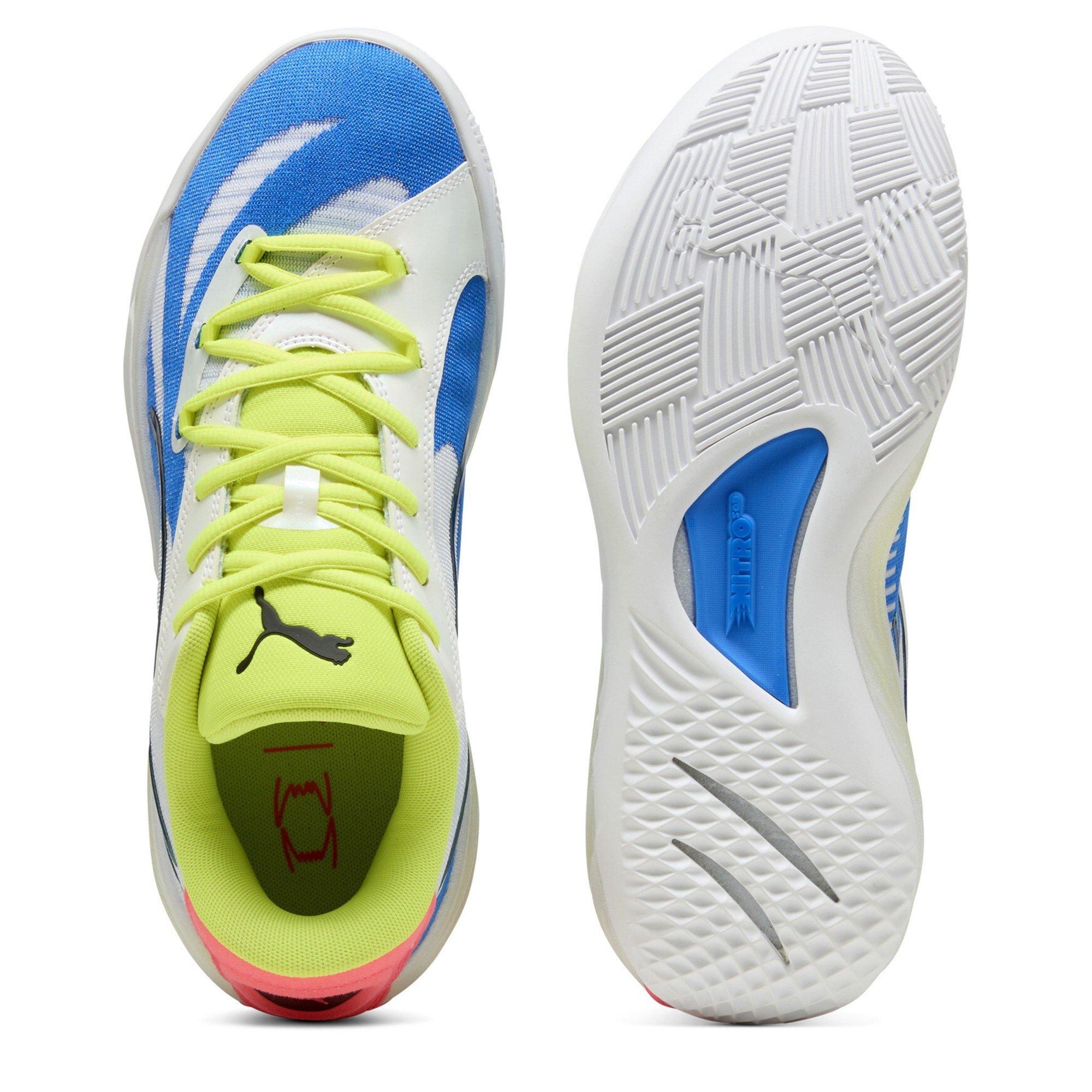 Puma White-Ye - Puma - Men's All-Pro Nitro Basketball Trainers - 4