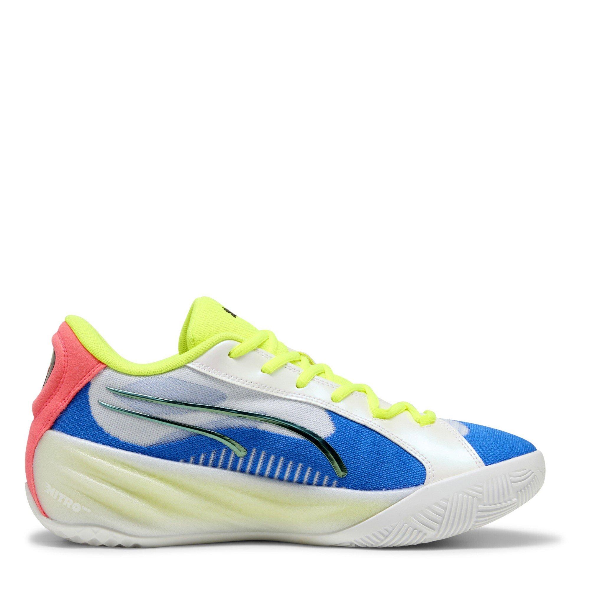 Puma White-Ye - Puma - Men's All-Pro Nitro Basketball Trainers - 5