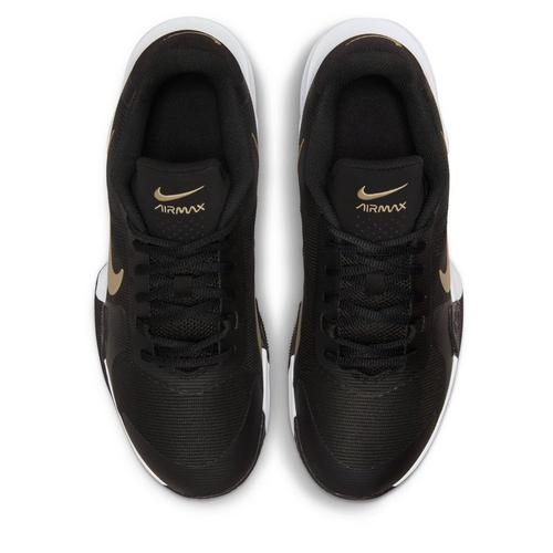 Blk/M.Gold-Wht - Nike - Air Max Impact 4 Mens Basketball Shoes - 6