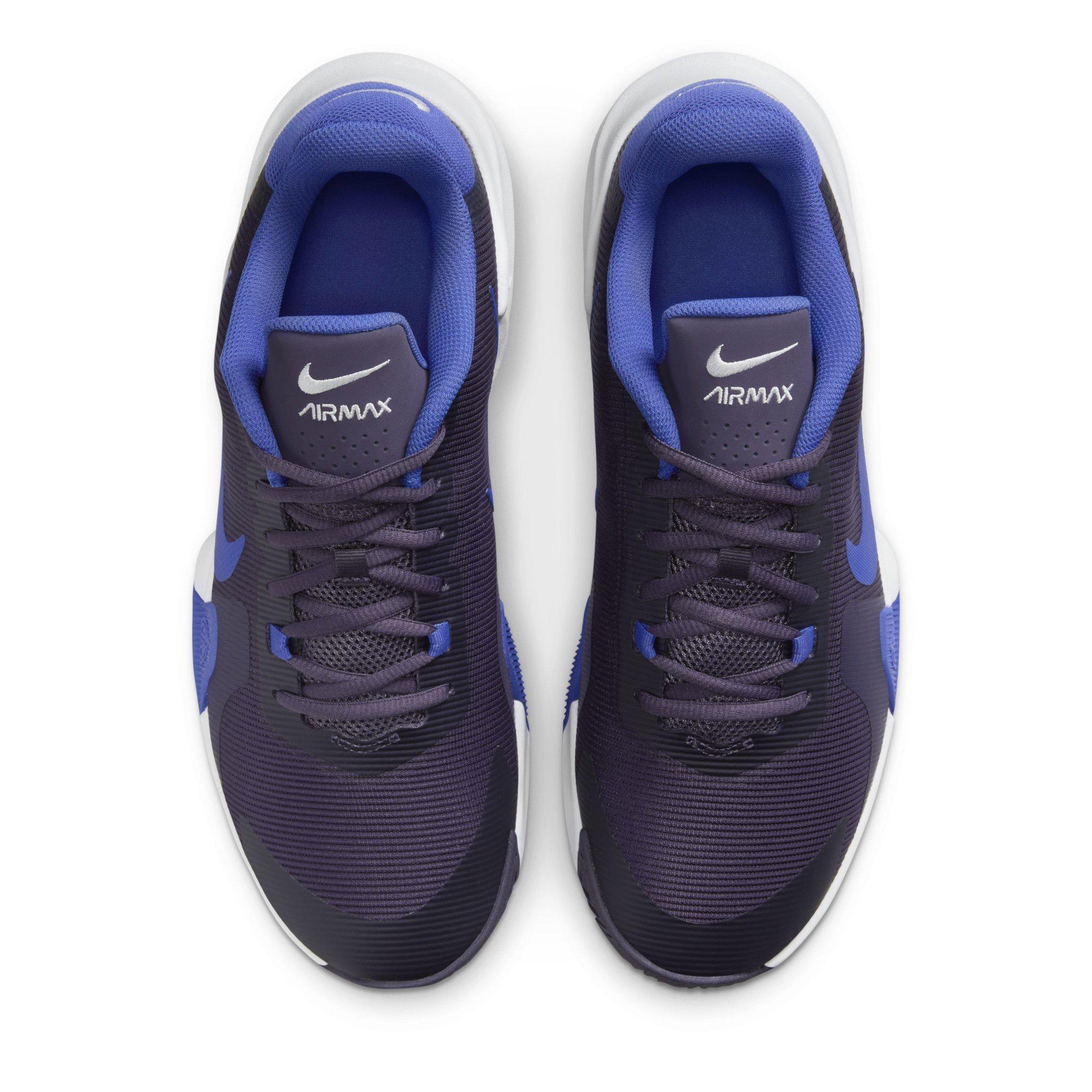 Raisin/Blue-Wht - Nike - NIke Air Max Impact 4 Adults Basketball Shoes - 5