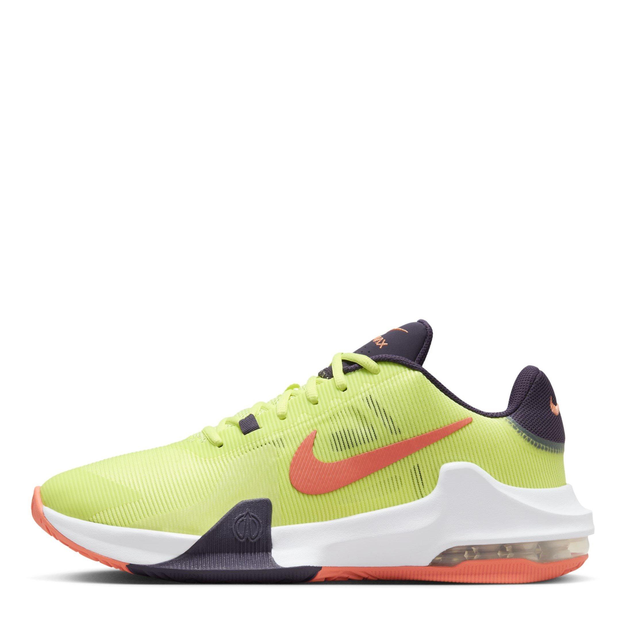 Lt.Lemon/Raisin - Nike - NIke Air Max Impact 4 Adults Basketball Shoes - 2