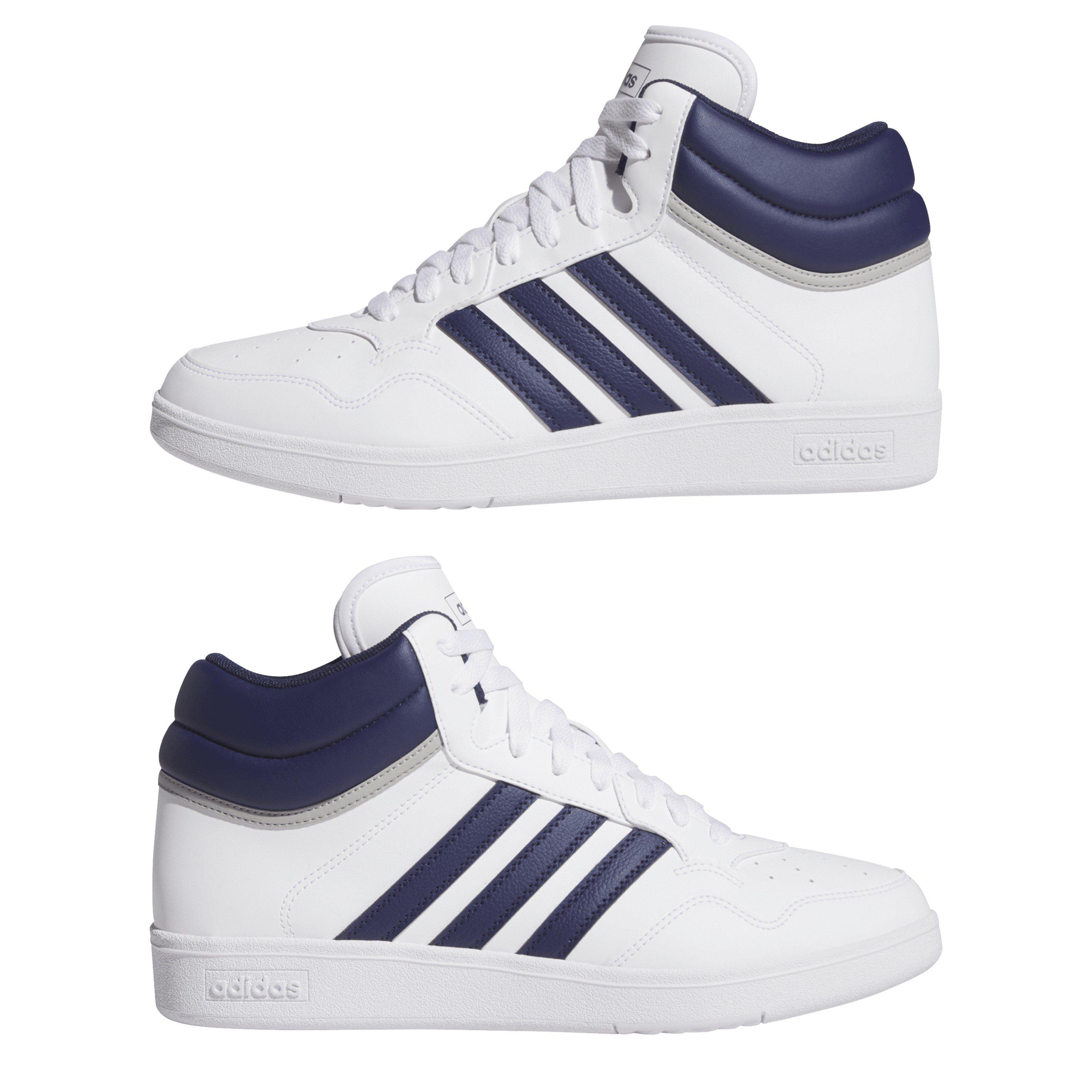 Ftwr White - adidas - Men's Hoops 4.0 Mid Basketball Trainers - 9