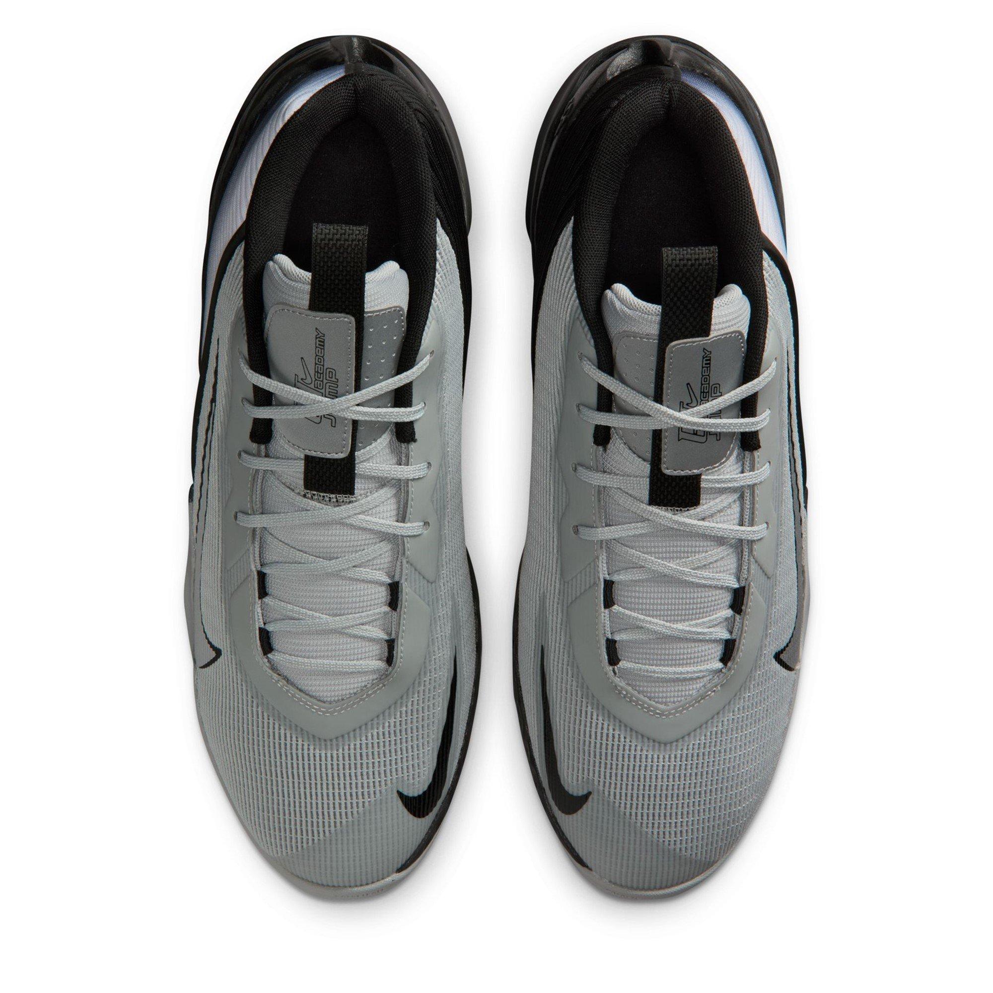 Grey/Silver - Nike - G.T. Jump Academy Basketball Trainers Mens - 6