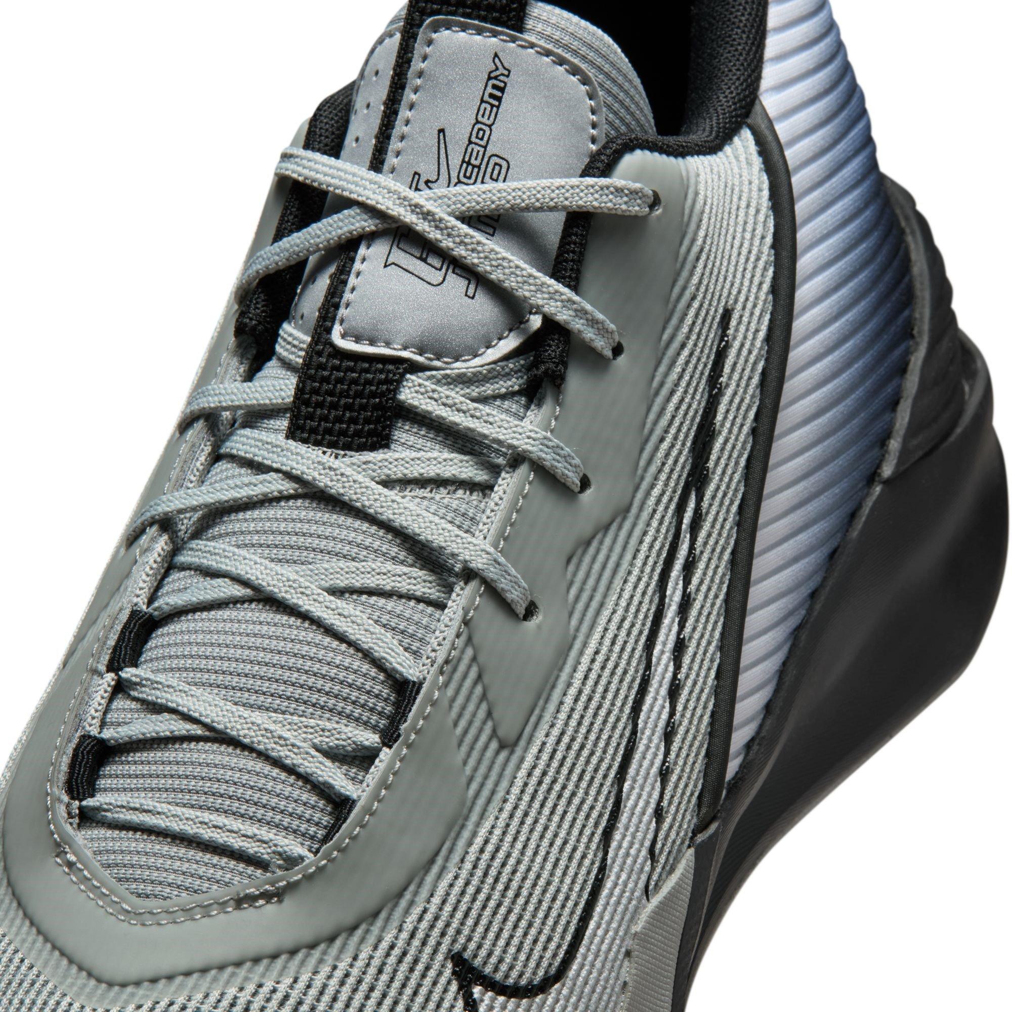 Grey/Silver - Nike - G.T. Jump Academy Basketball Trainers Mens - 7