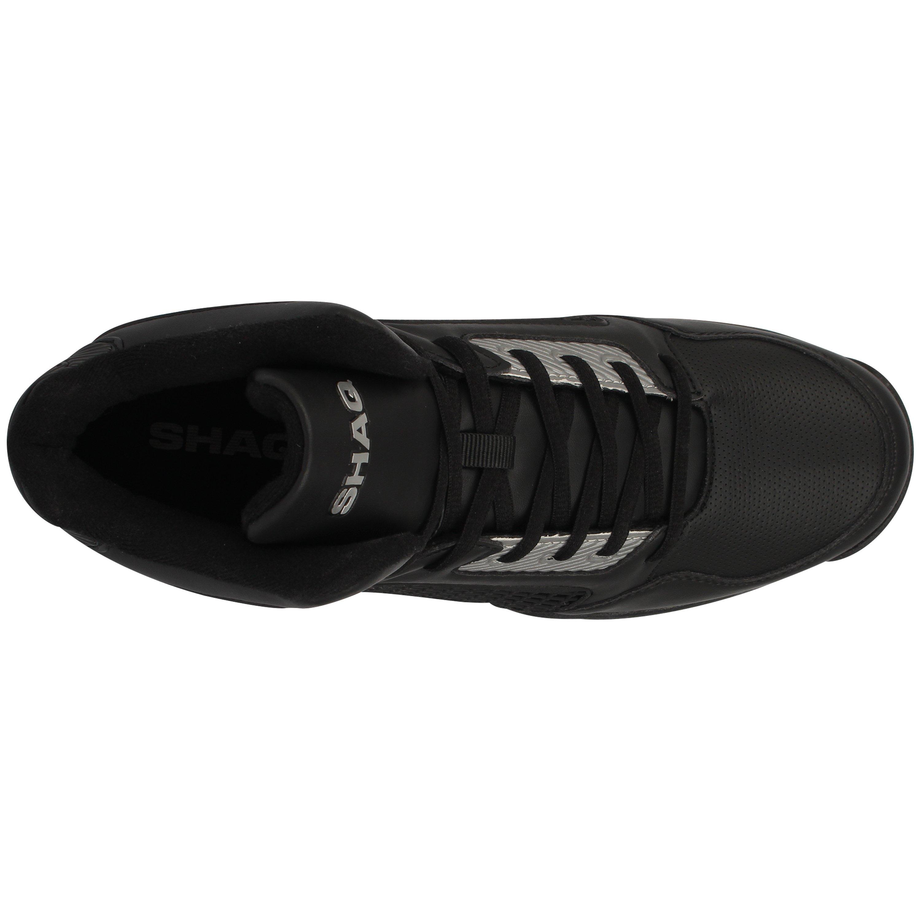 Black - SHAQ - Bankshot Mens Basketball Trainers - 3