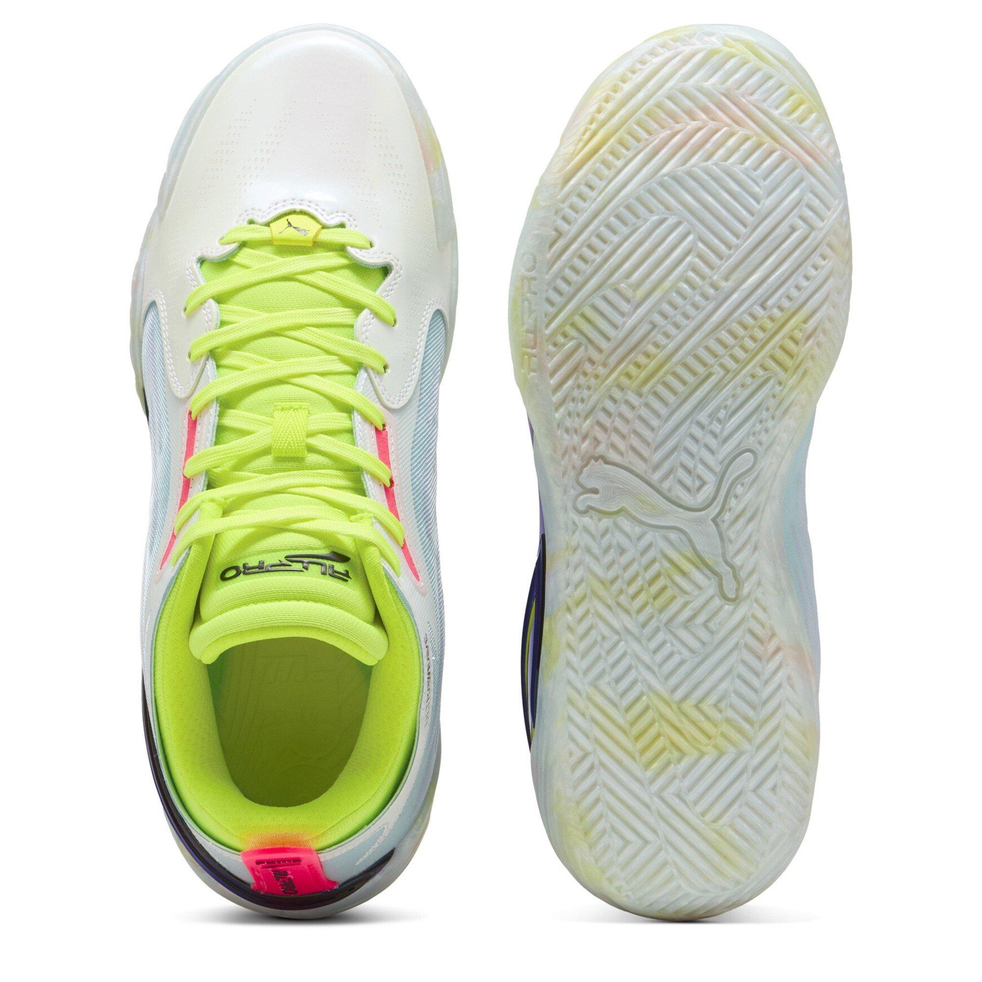 Light Aqua-Ye - Puma - Men's All-Pro Nitro Elite Basketball Trainers - 4