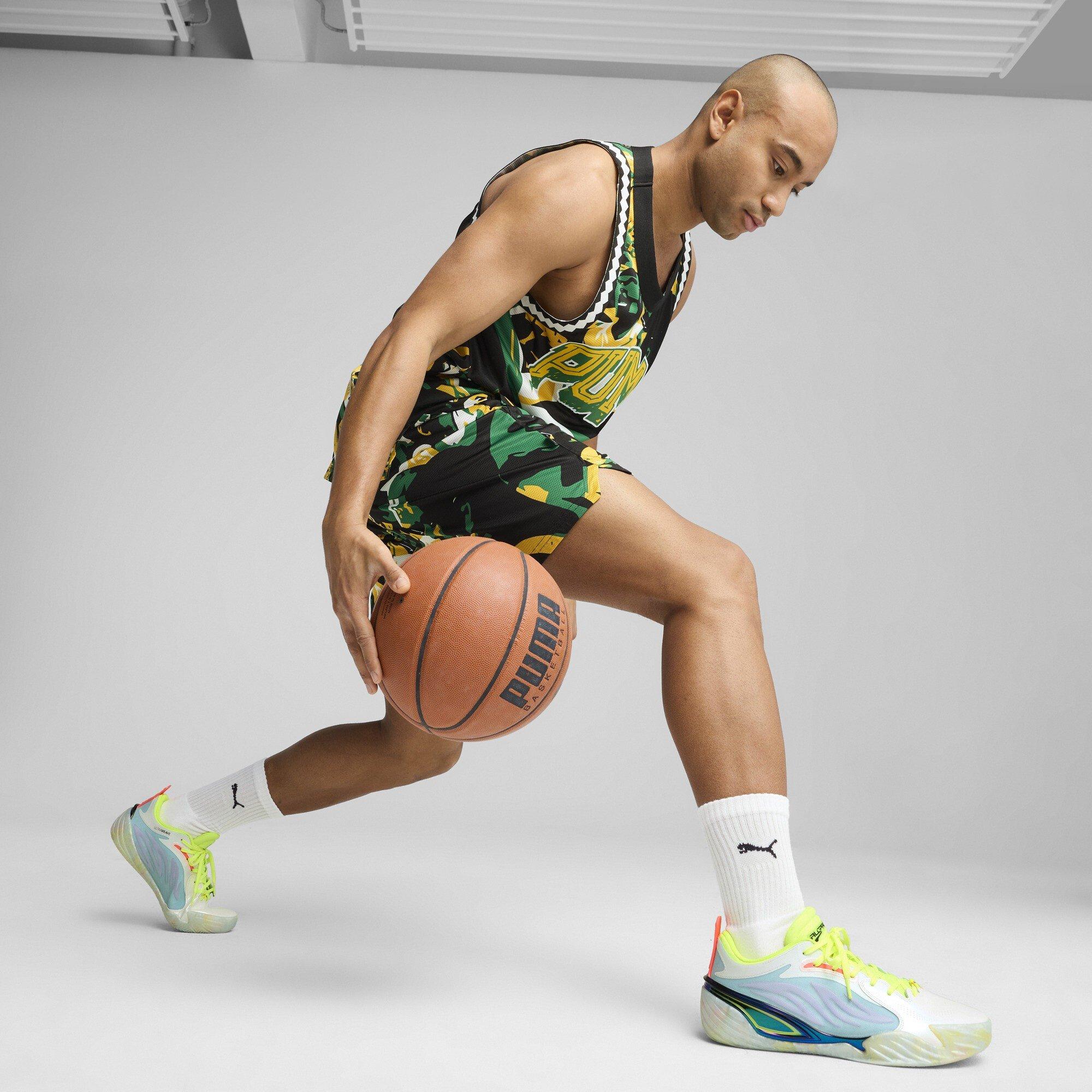 Light Aqua-Ye - Puma - Men's All-Pro Nitro Elite Basketball Trainers - 7