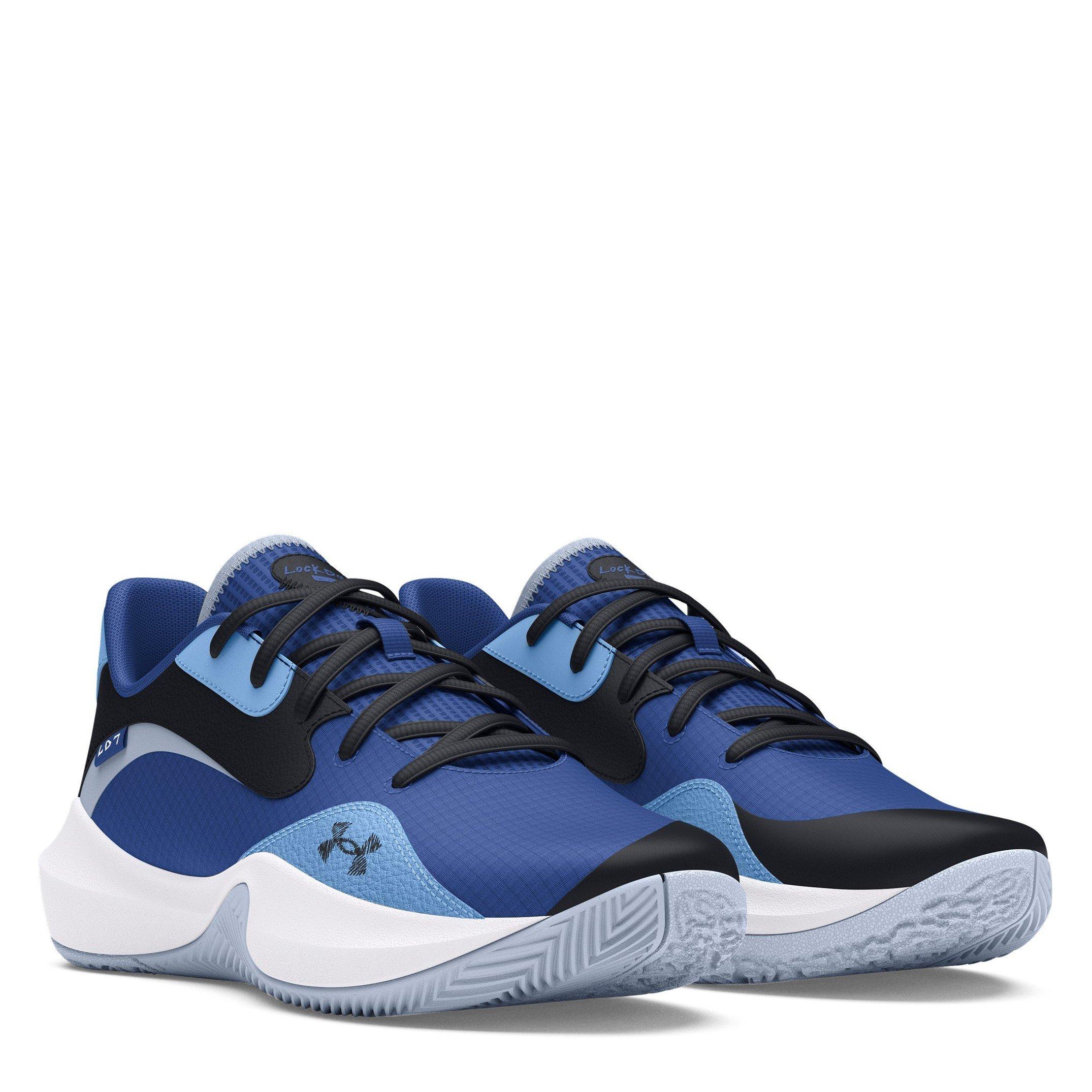 Under Armour Adults Lockdown Low Basketball Trainers