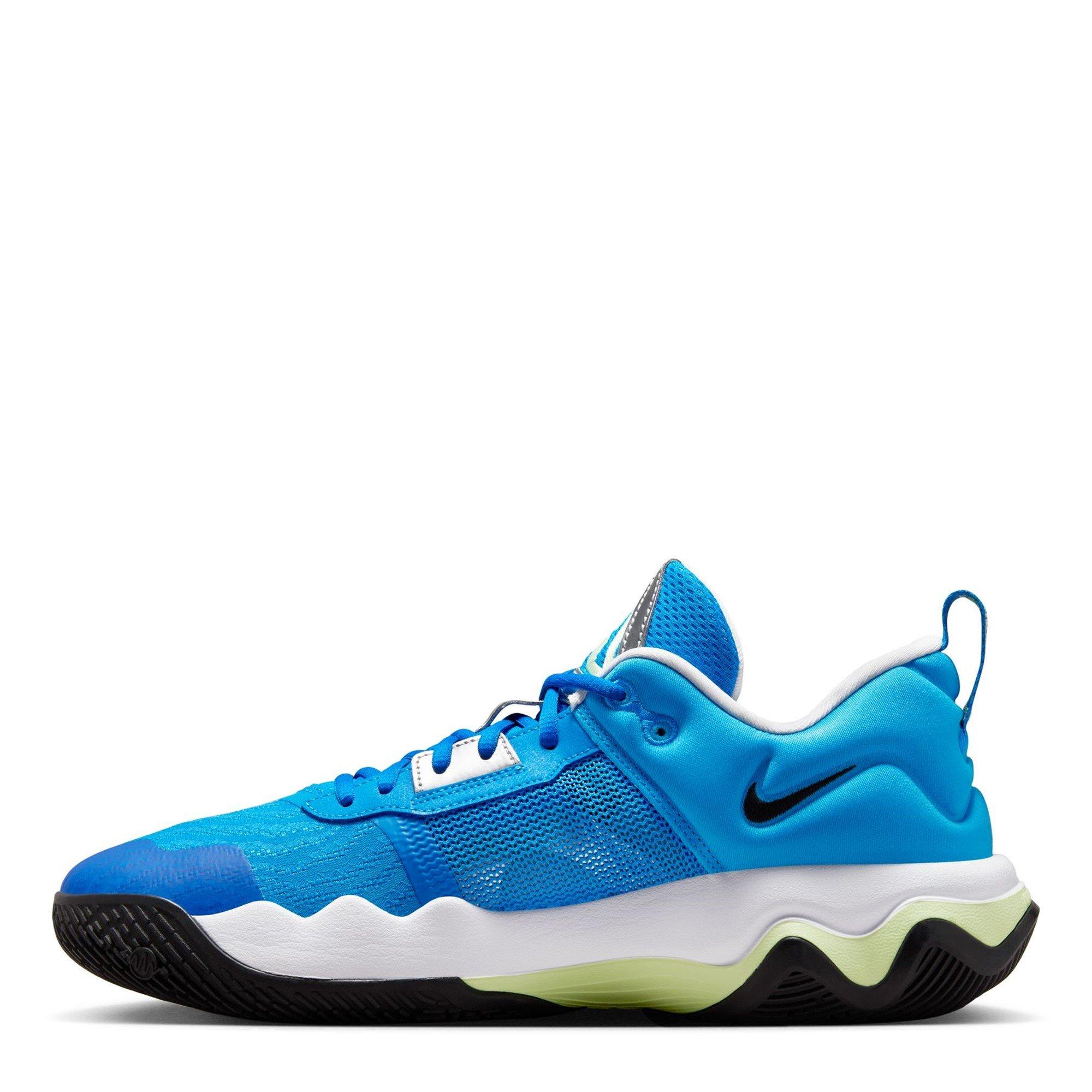 Blå/Sort/Hvid - Nike - Giannis Immortality 3 Basketball Shoes - 2