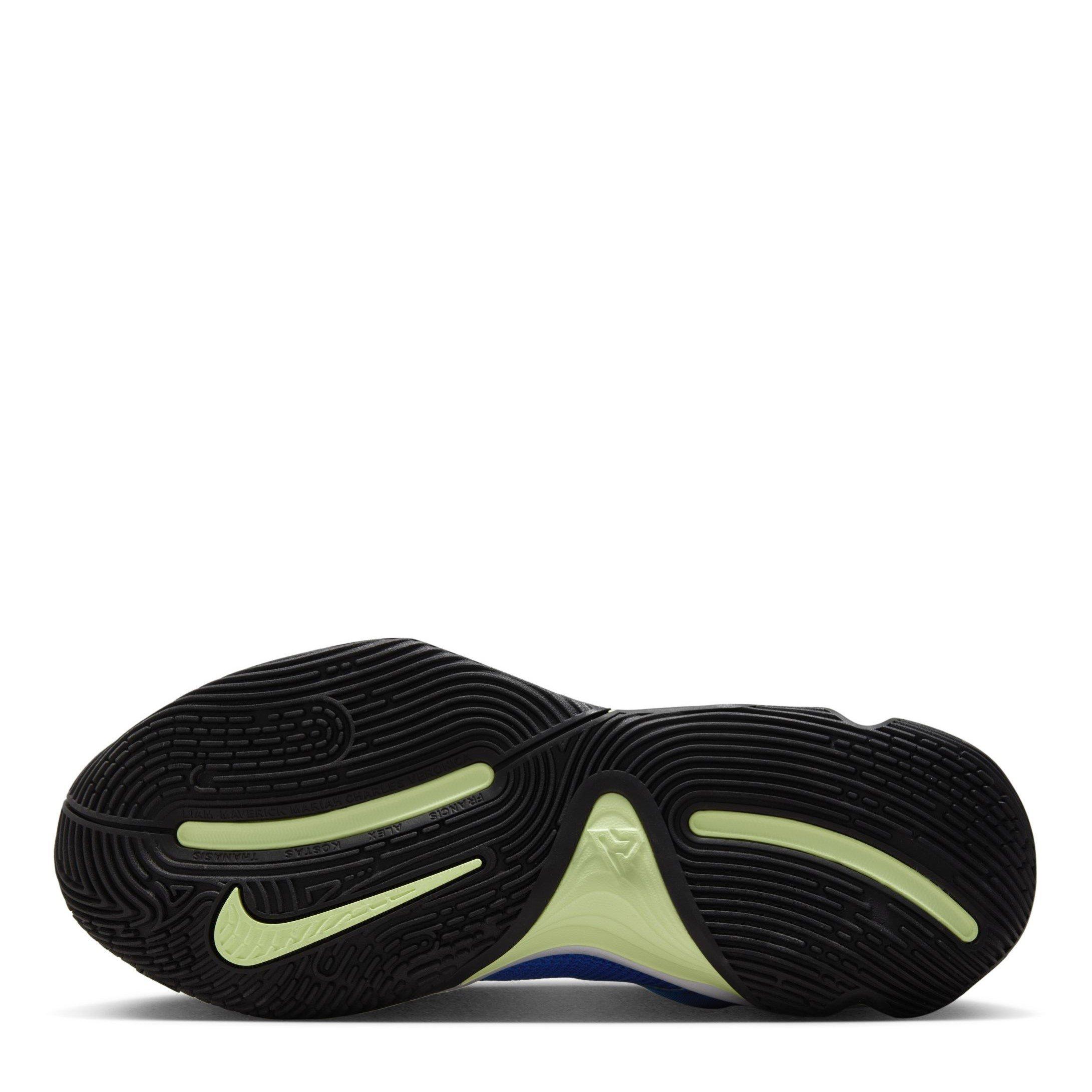 Blå/Sort/Hvid - Nike - Giannis Immortality 3 Basketball Shoes - 3